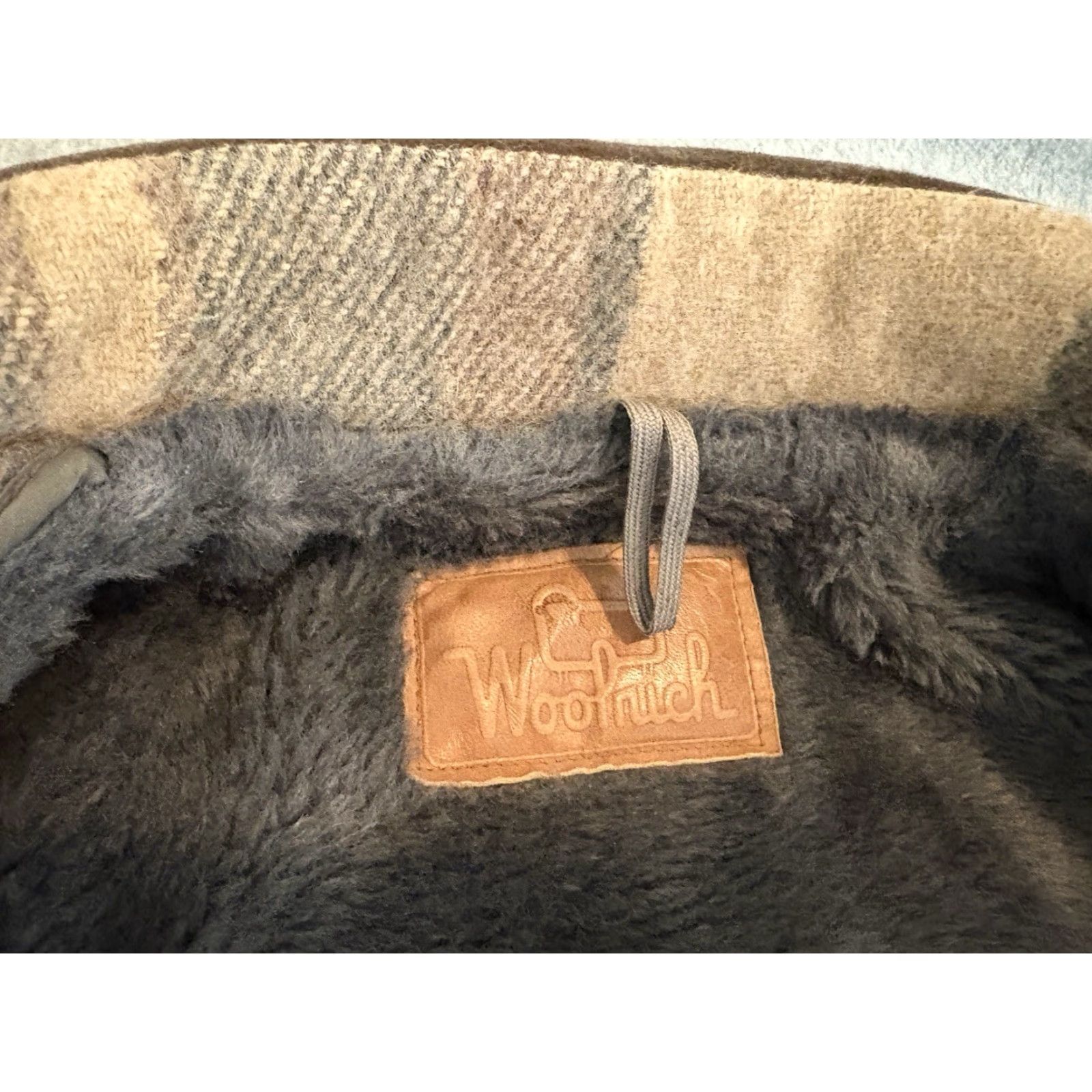 Vintage VINTAGE Woolrich Jacket Mens Large Brown Plaid Buffalo Hunting Wool/Nylon USA 29.5" 24" Pit to Pit Size US L / EU 52-54 / 3 - 3 Thumbnail