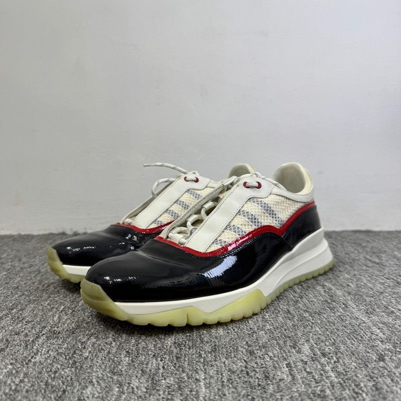 Louis Vuitton Louis Vuitton Color Blocked Lace-Up Sneakers 0079 Size US 7.5 / EU 40-41 - 1 Thumbnail