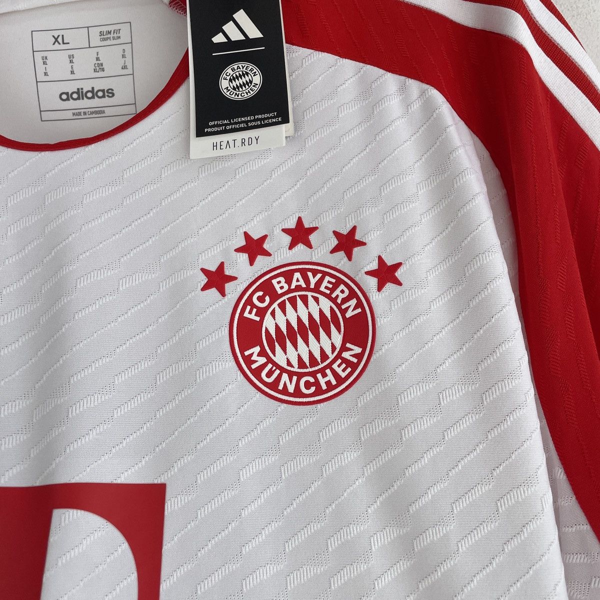 Adidas Bayern Munich Coman Home Authentic Jersey HEAT.RDY 2024/2025 Size US XL / EU 56 / 4 - 4 Thumbnail