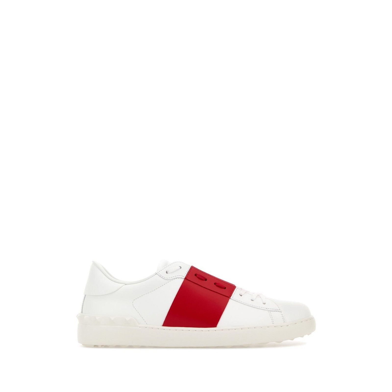 VALENTINO GARAVANI Open White/Red Sneakers New & Authentic (