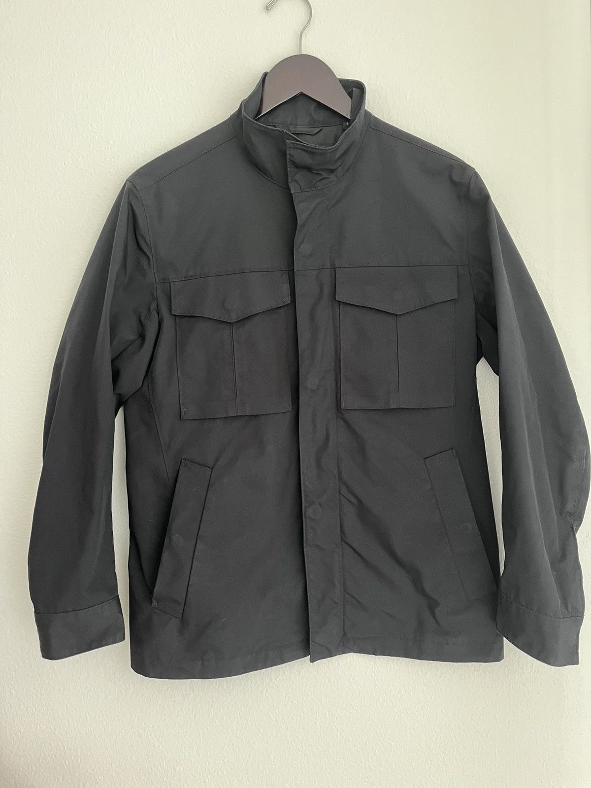 Theory Theory Men’s Black Field Jacket Utility Coat Lightweight Size US S / EU 44-46 / 1 - 1 Thumbnail