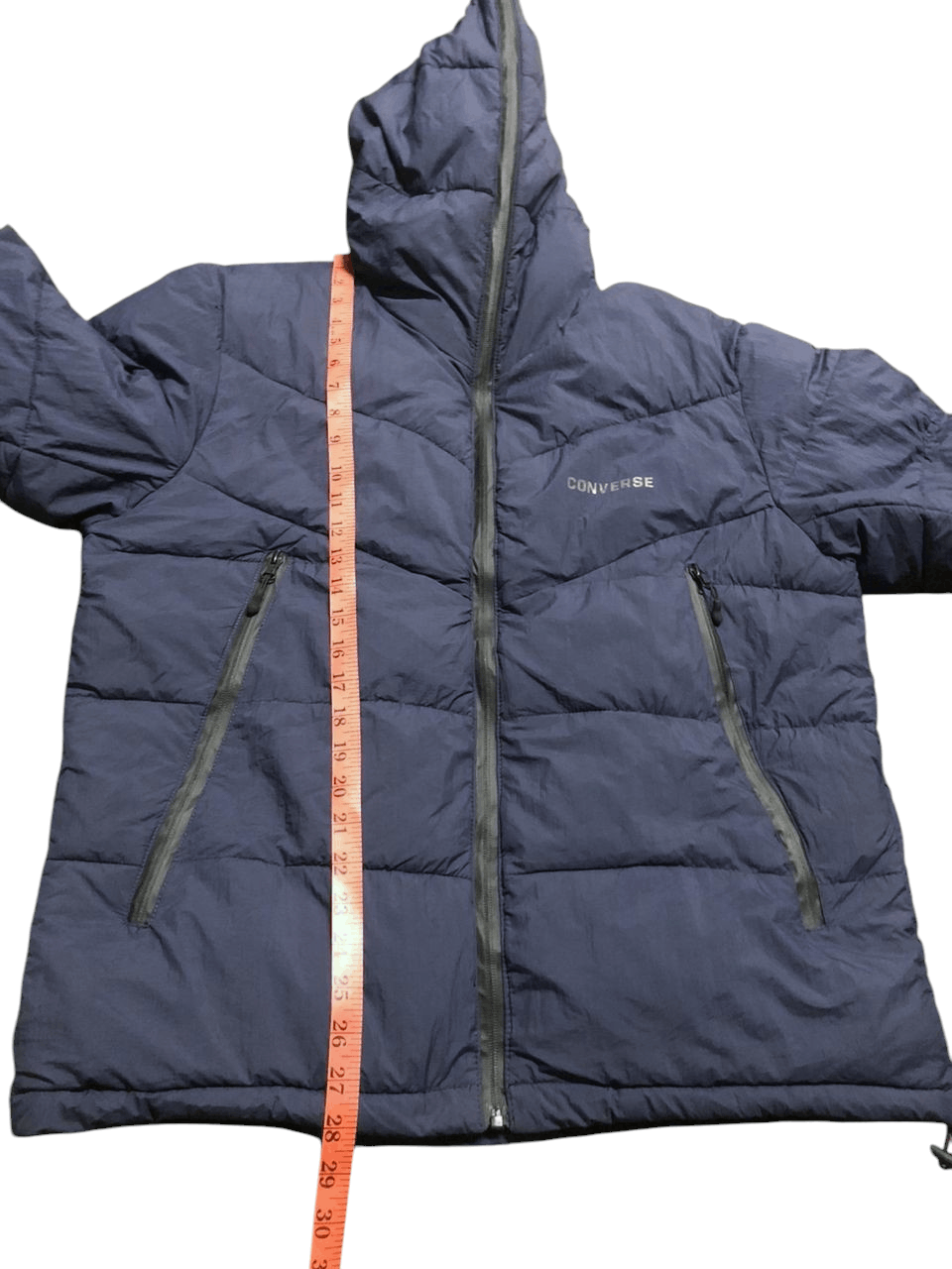 Converse Converse Puffer Jacket Full Zipper Hoodie Size US L / EU 52-54 / 3 - 18 Thumbnail