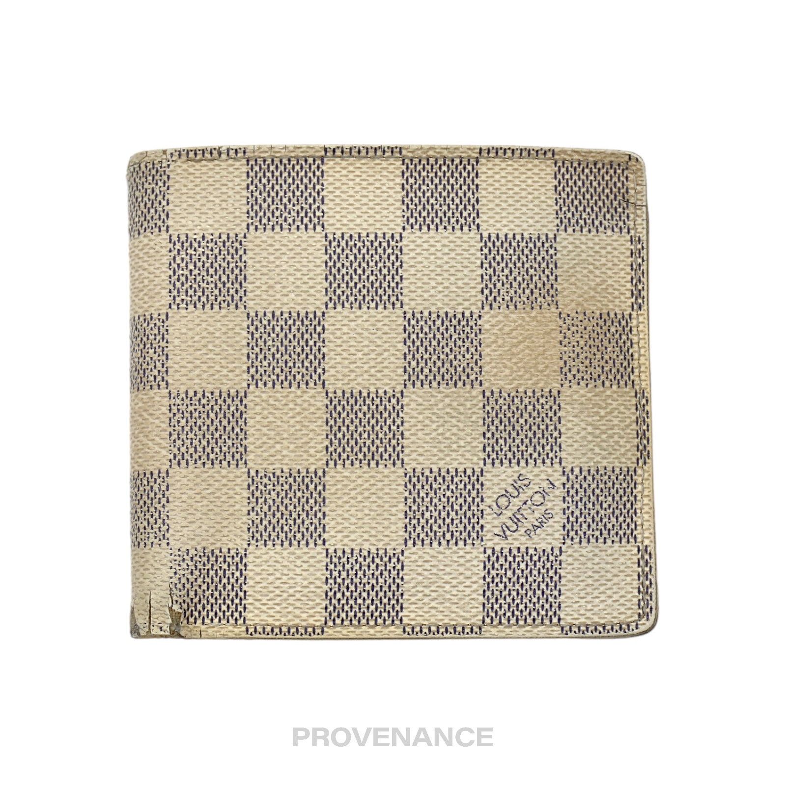 Louis Vuitton 🔴 Louis Vuitton Marco Wallet - Damier Azur Size ONE SIZE - 2 Thumbnail