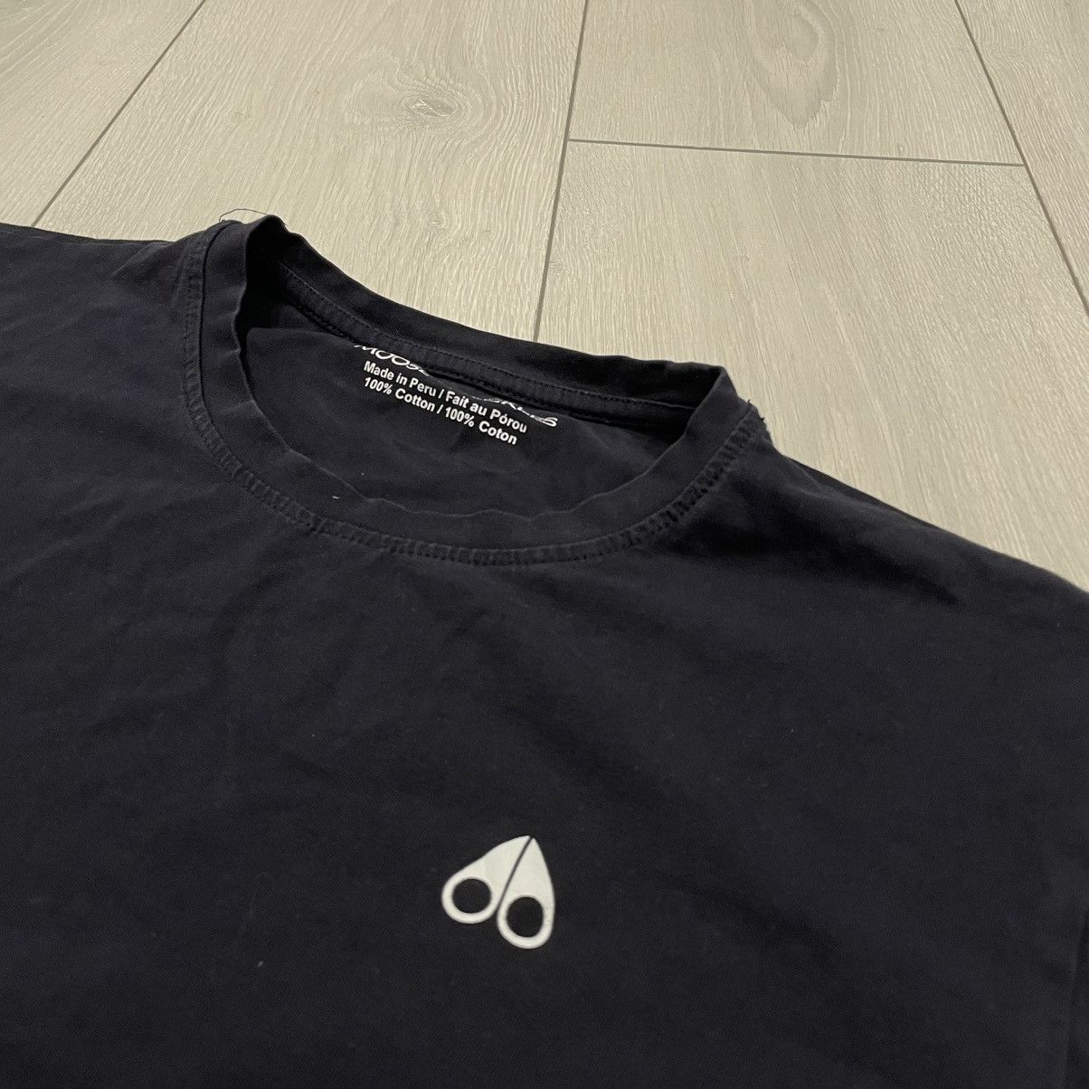 Moose Knuckles Moose Knuckles Mini Logo Tee Shirt old money luxury Size US L / EU 52-54 / 3 - 2 Thumbnail