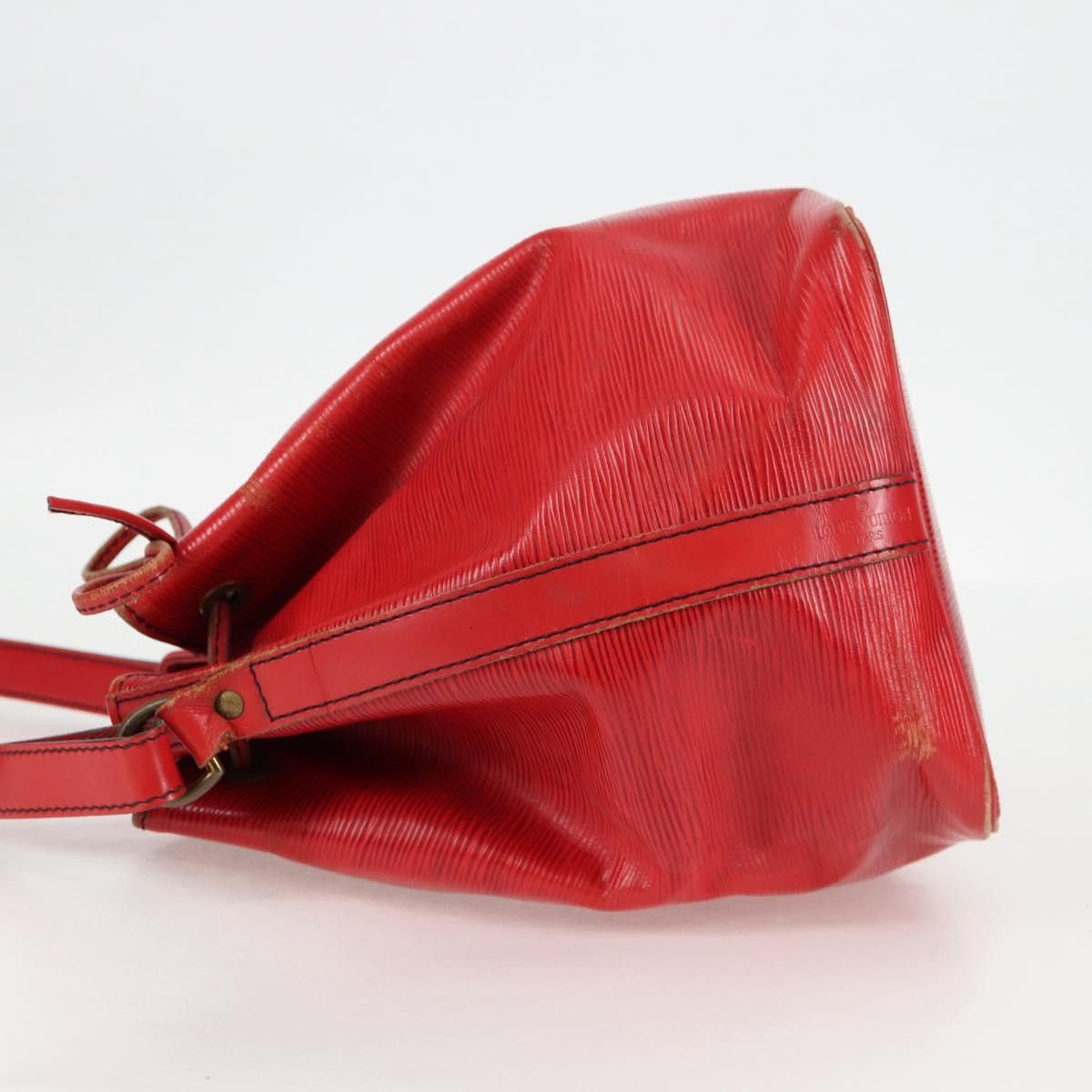 Louis Vuitton LOUIS VUITTON Epi Petit Noe Shoulder Bag Red M44107 Size ONE SIZE - 3 Thumbnail