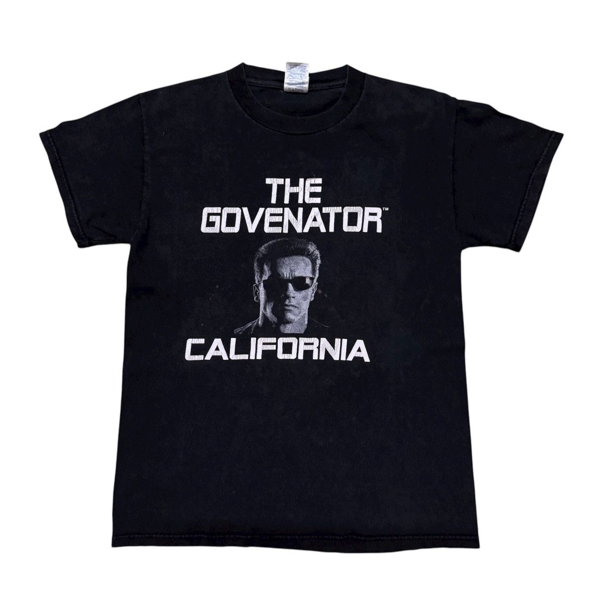 Japanese Brand Vintage The Govenator California Big Logo T Shirt Size US S / EU 44-46 / 1 - 1 Thumbnail