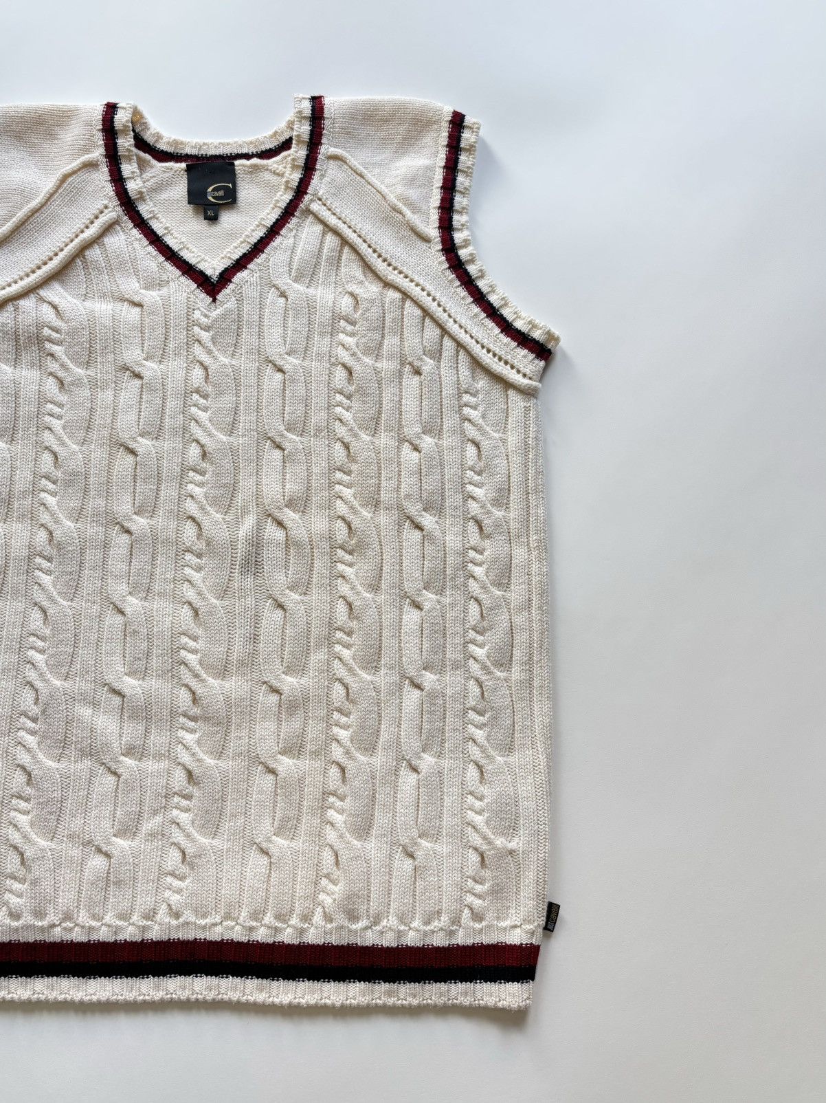 Just Cavalli VTG 2008 Just Cavalli Merinos Wool Sweater Vest Size US XL / EU 56 / 4 - 1 Thumbnail
