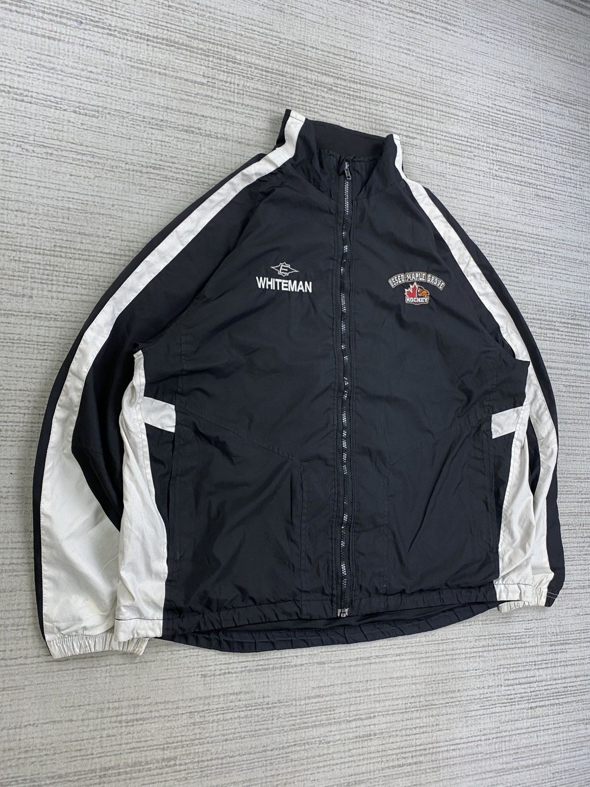 NHL Vintage NHL Whiteman Hockey Club Easton Apperal Jacket Size US L / EU 52-54 / 3 - 3 Thumbnail