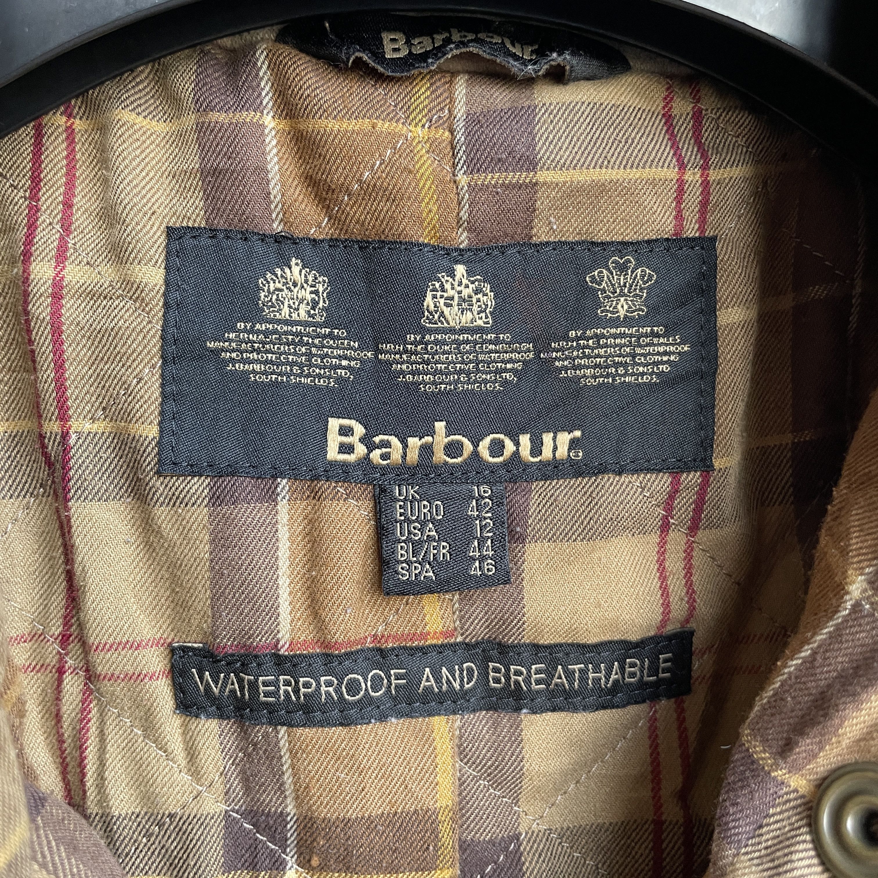 Barbour Barbour Womens Utility Soft Cotton Jacket Size XL / US 12-14 / IT 48-50 - 7 Thumbnail