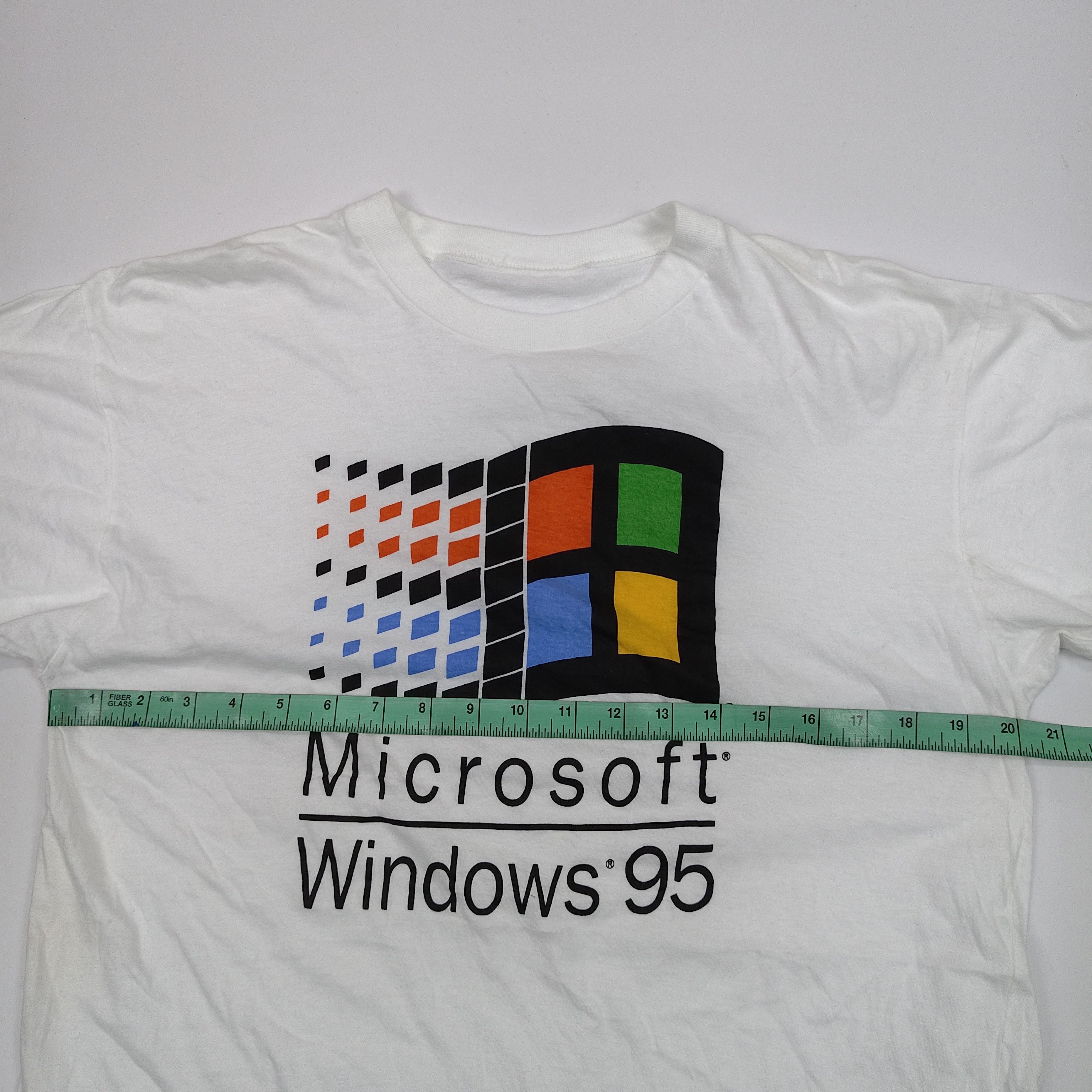 Band Tees 90s Microsoft Windows 95 #D Size US M / EU 48-50 / 2 - 7 Thumbnail
