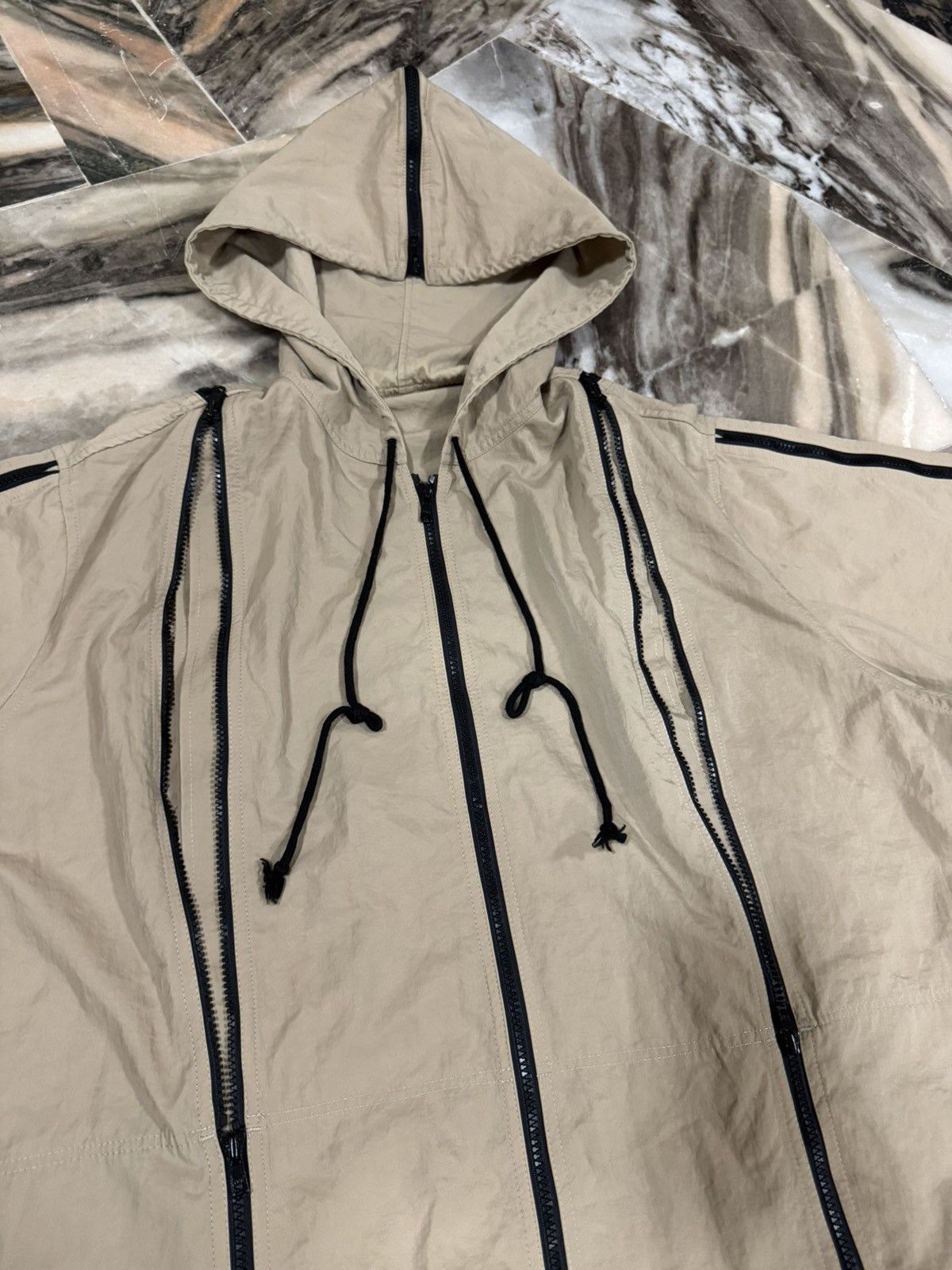 Yohji Yamamoto Yohji Yamamoto Bondage Zipper Long Jacket Size US L / EU 52-54 / 3 - 6 Thumbnail