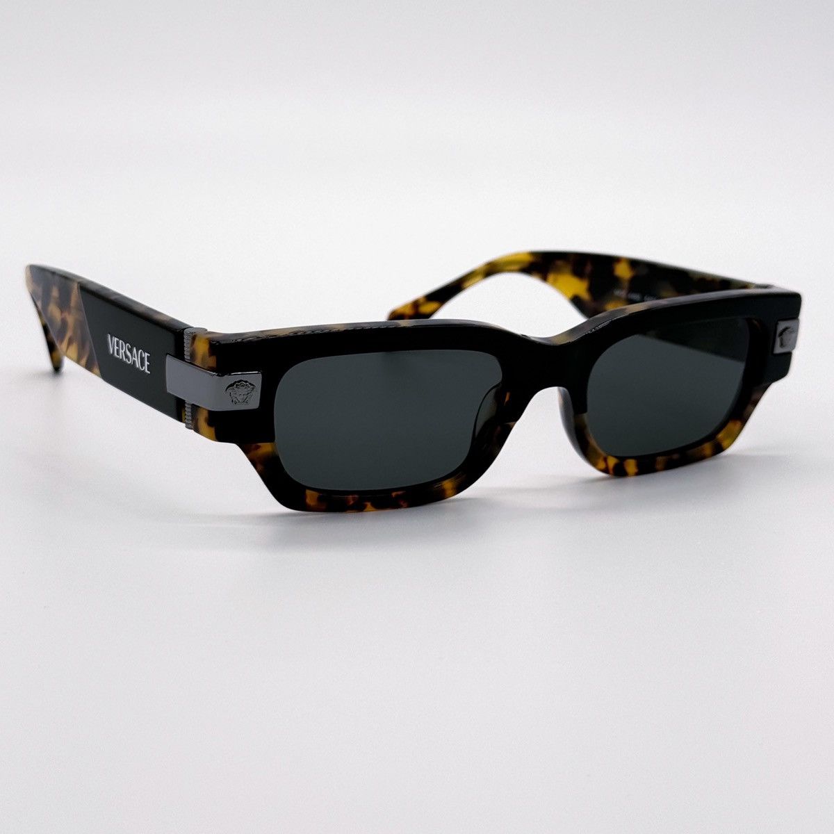 Versace NEW VERSACE VE4465 5456/87 BROWN MOD 4465 UNISEX SUNGLASSES Size ONE SIZE - 4 Thumbnail
