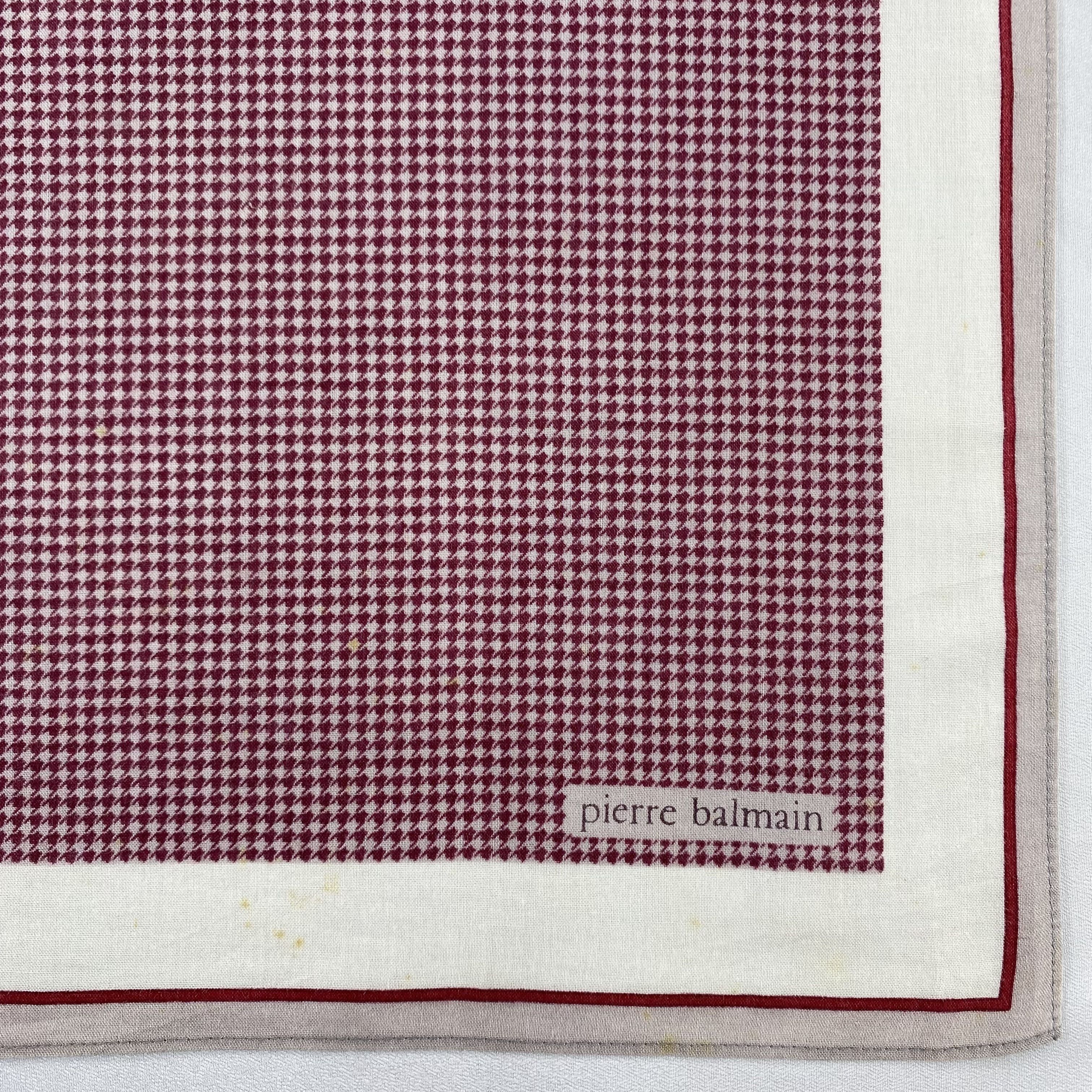 Pierre Balmain Pierre Balmain Handkerchief / Bandana / Neckerchief C867 Size ONE SIZE - 5 Thumbnail