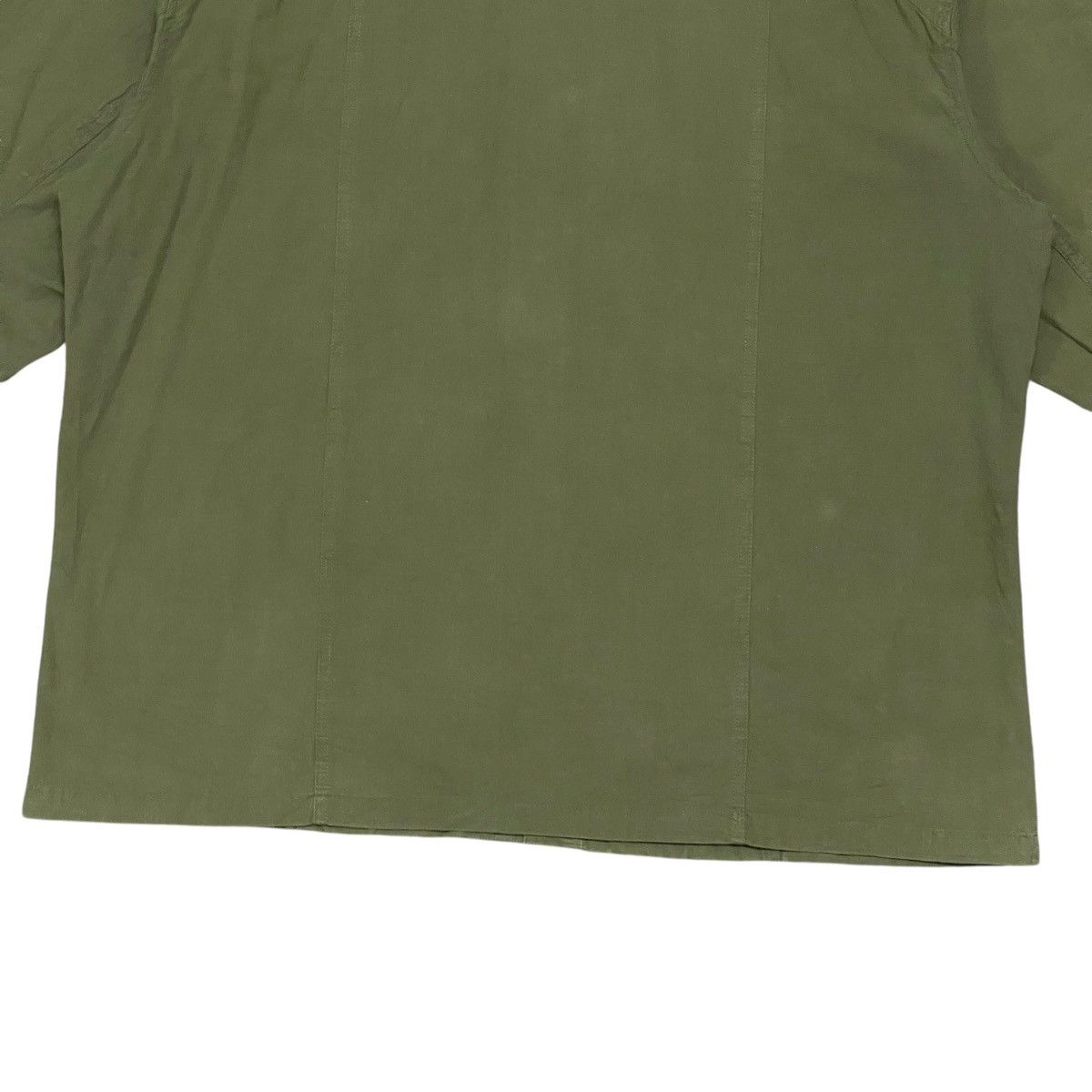 Japanese Brand Vintage Commontage 3/4 Sleeve 100% Silk Utility Army Shirt Size US XXL / EU 58 / 5 - 12 Thumbnail