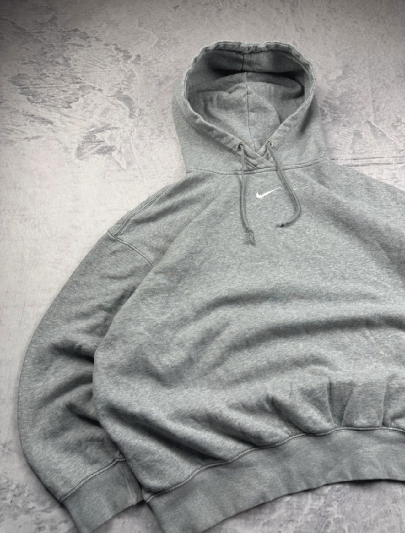 Nike × Vintage NIKE VINTAGE CENTER LOGO OVERSIZE BOXY HOODIE Size US M / EU 48-50 / 2 - 2 Thumbnail