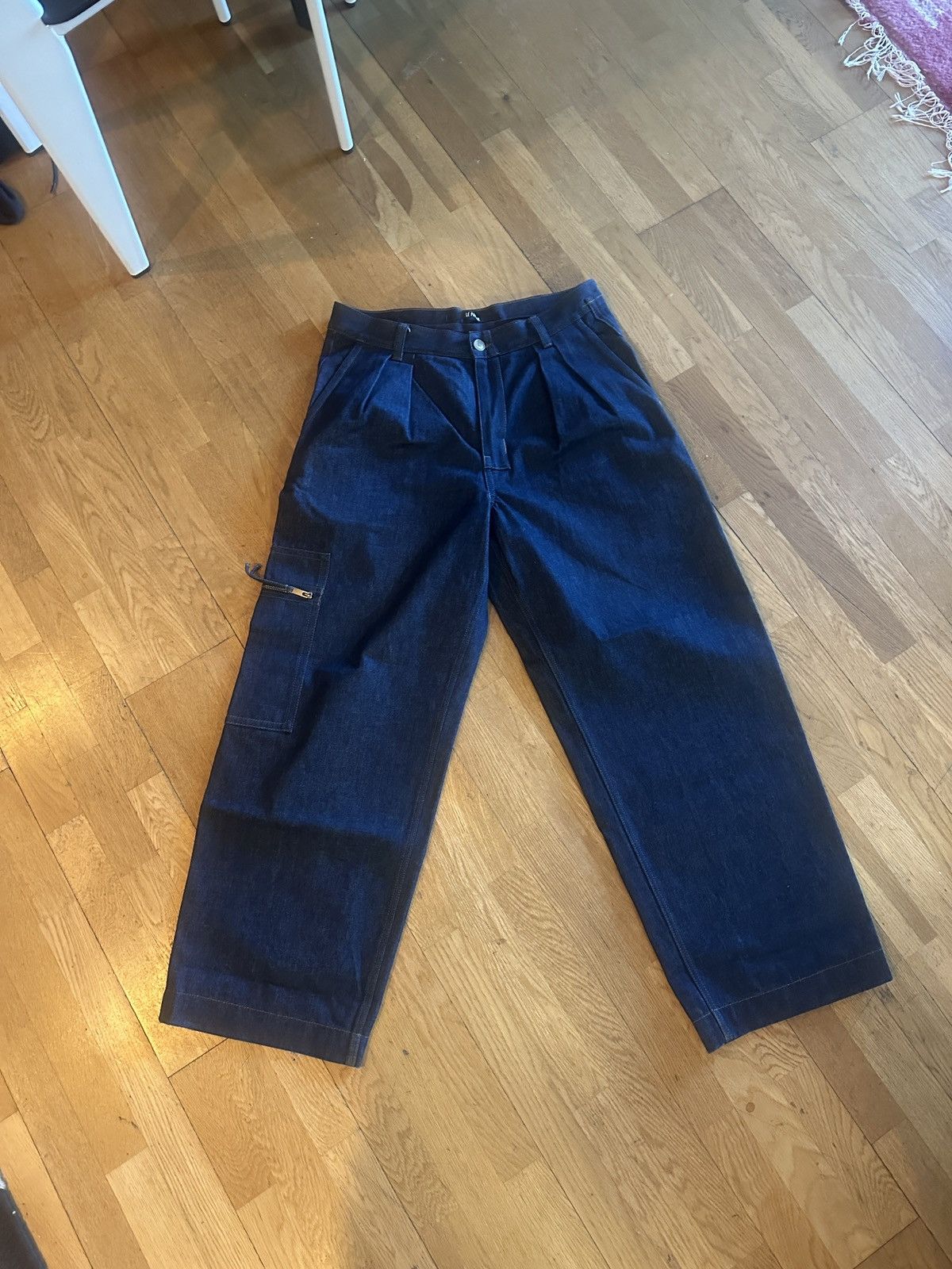 Jacquemus Jacquemus Le De Nimes Bicou Cargo Jeans Size US 34 / EU 50 - 2 Thumbnail