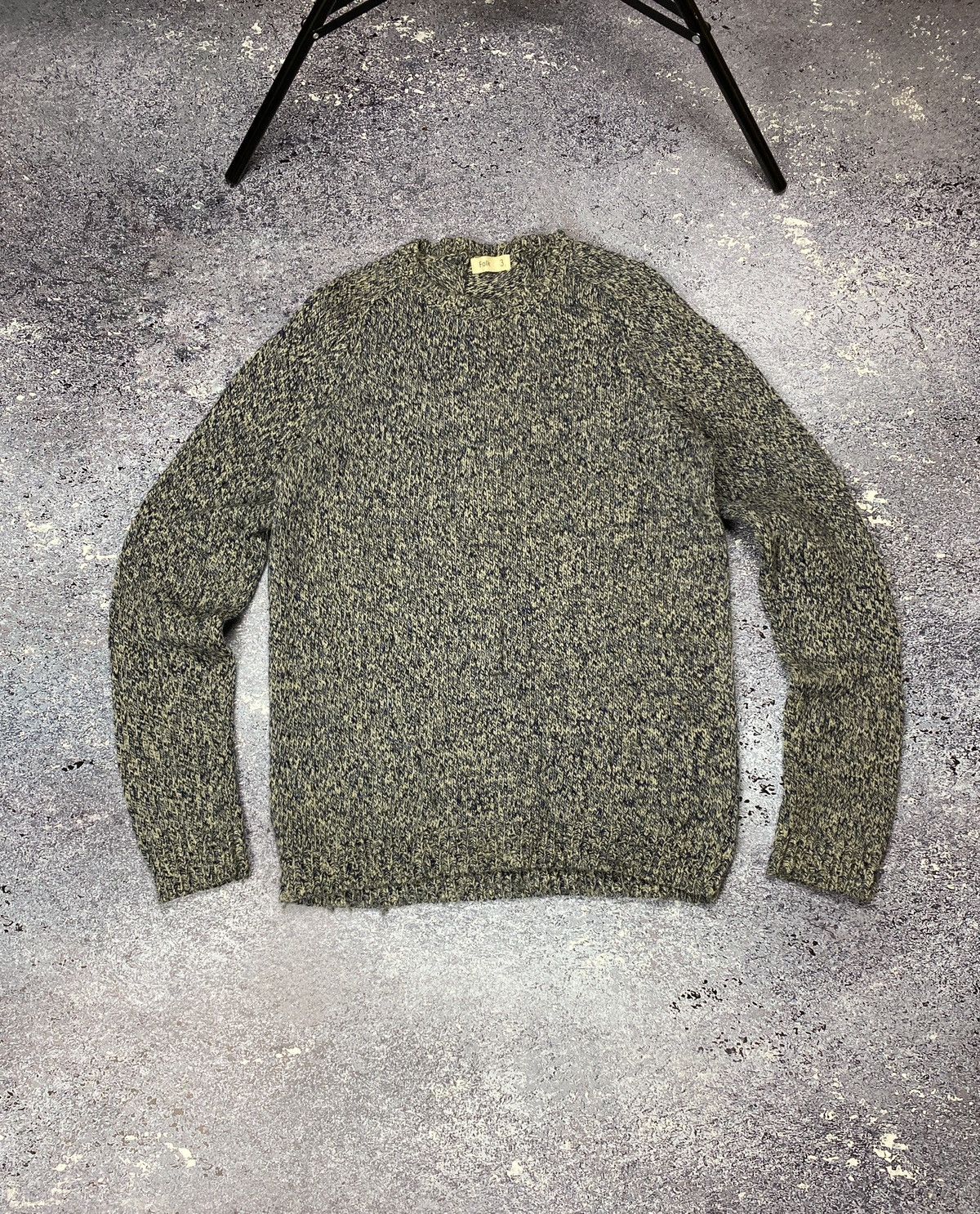 Folk Lambswool Knit Sweater