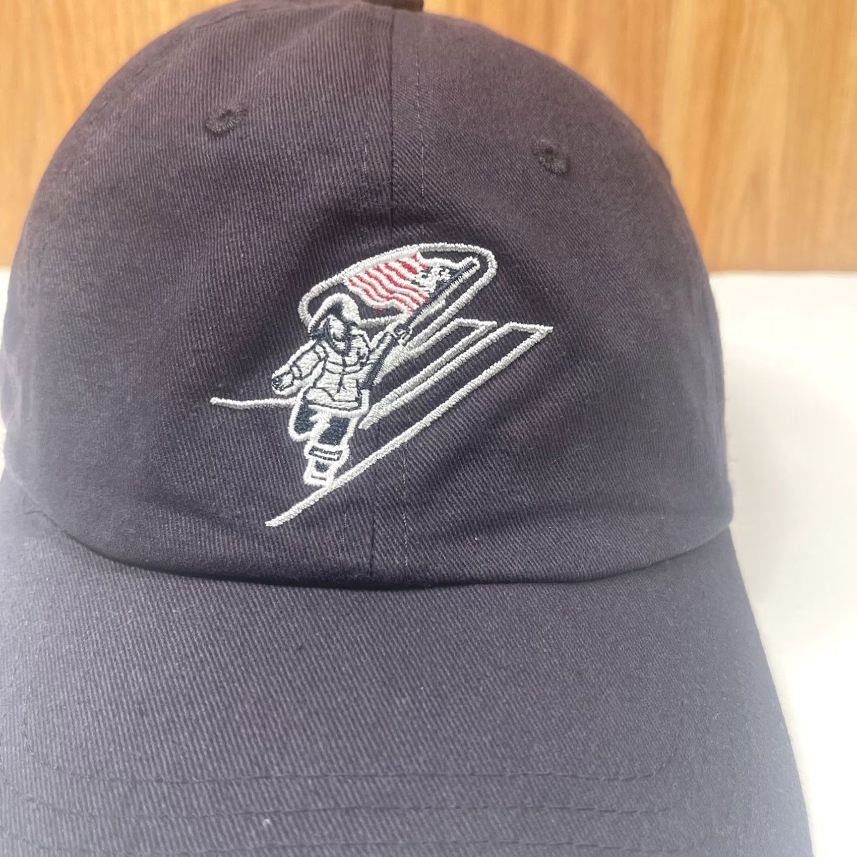 Vintage Unbranded Black Baseball Hat Cap Adult Adjustable StrapBack One Size Fits Most Size ONE SIZE - 3 Thumbnail