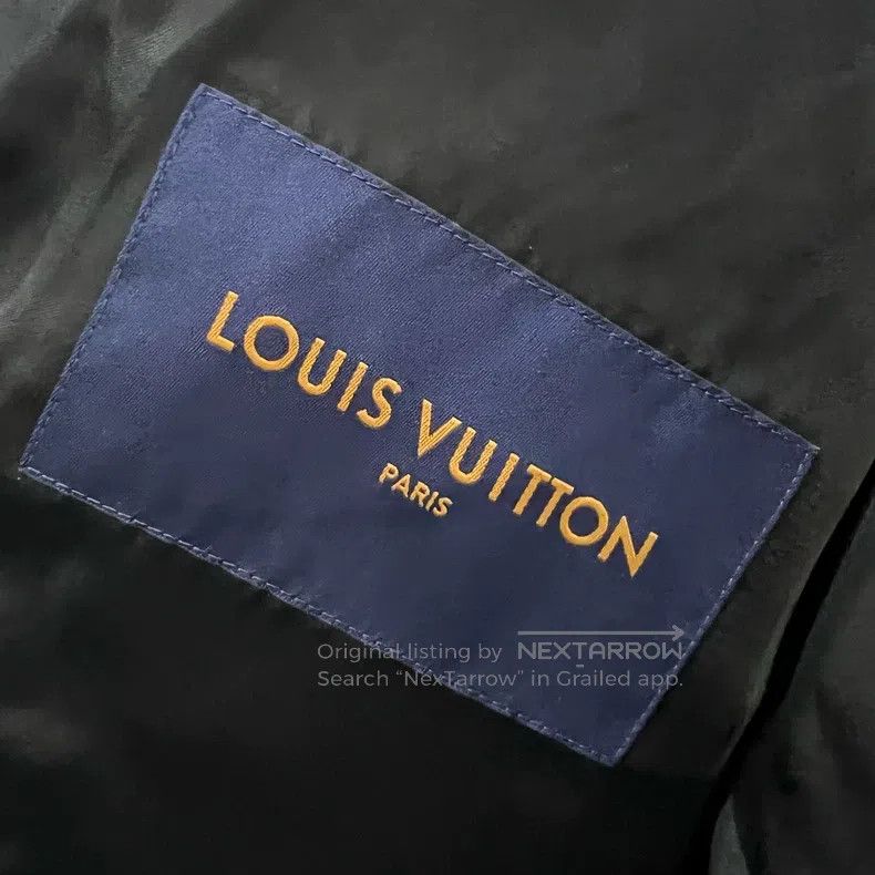 Louis Vuitton Louis Vuitton Beaded logo embroidered baseball jacket Size US L / EU 52-54 / 3 - 3 Thumbnail