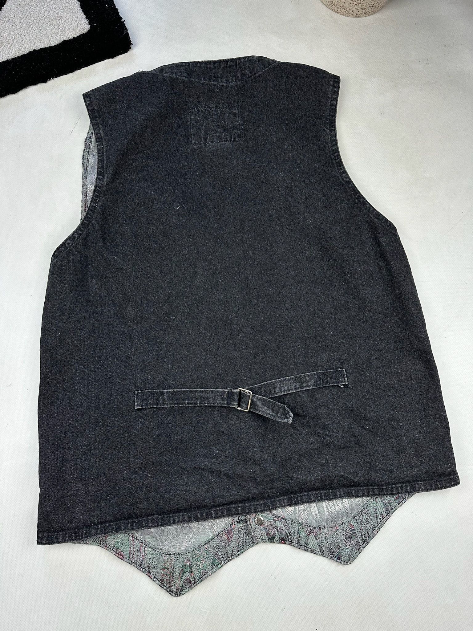 Levi's Vintage Levi’s Silvertab acid Vest Biker Style Size US M / EU 48-50 / 2 - 5 Thumbnail