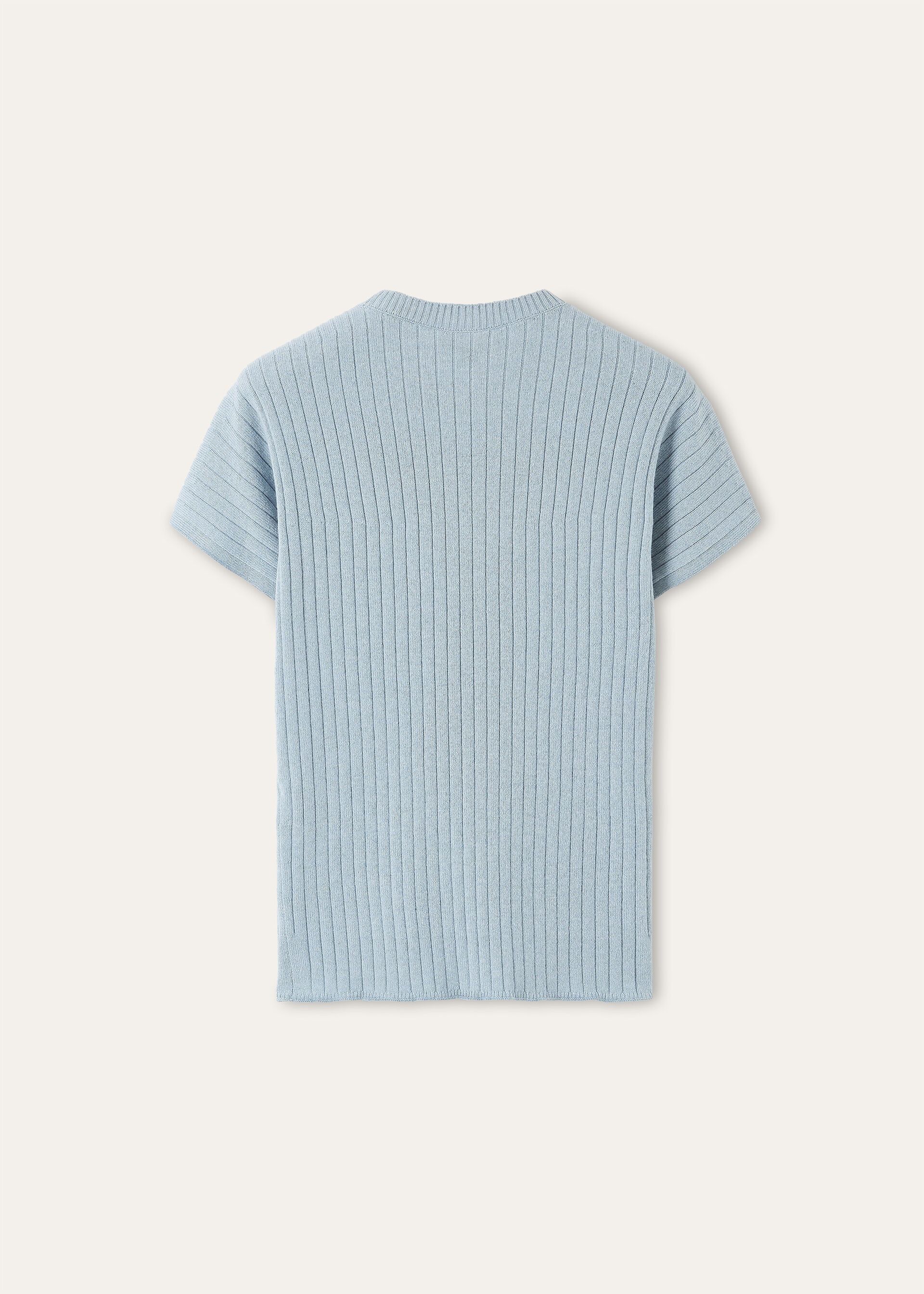 Loro Piana os11x0426 FAP5842 Coste Crewneck Sweater Iced Snow Melange Size L / US 10 / IT 46 - 6 Thumbnail
