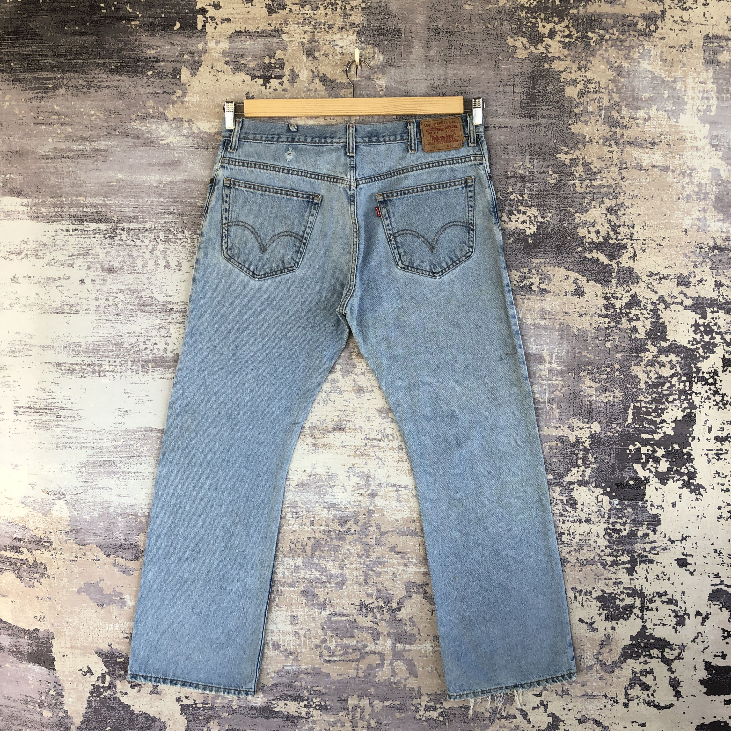 Levi's Vintage Levis 517 Flare Jeans Levi's Faded Boot Cut Denim Size US 36 / EU 52 - 2 Thumbnail