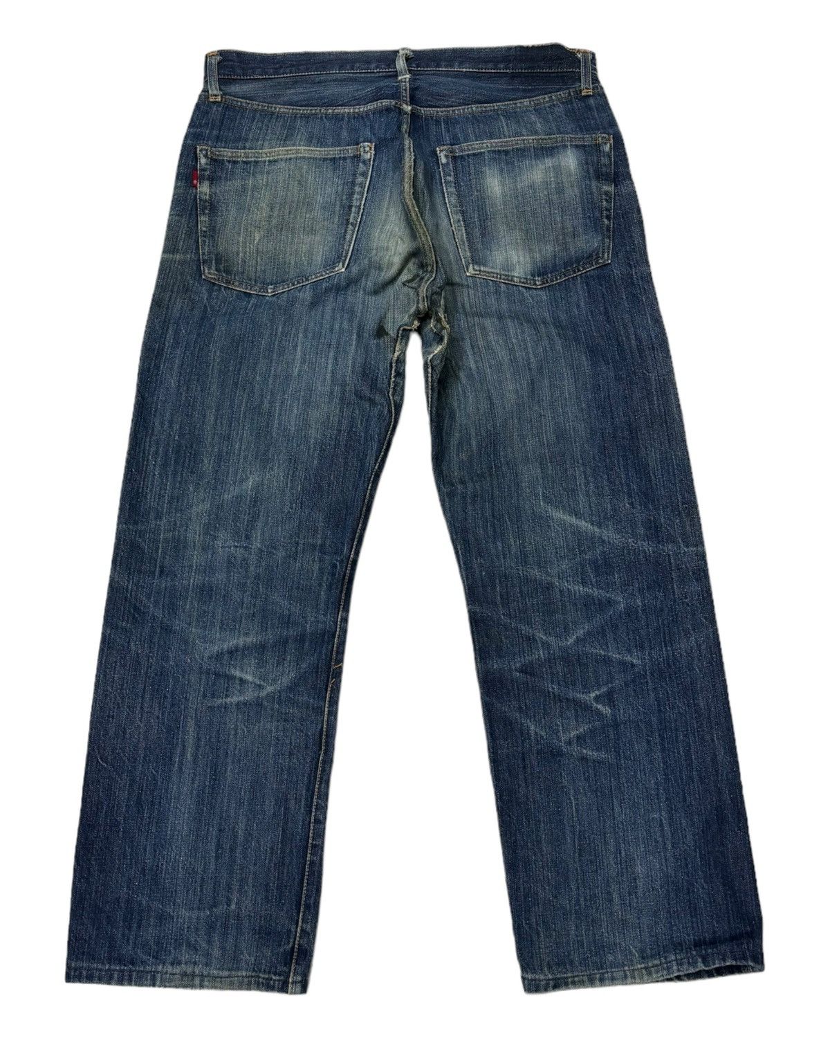 Japanese Brand × Stevenson Overall Co. RETRO CRAFT OVERALL SELVEDGE DENIM JAPANESE JEANS Size US 35 - 7 Thumbnail