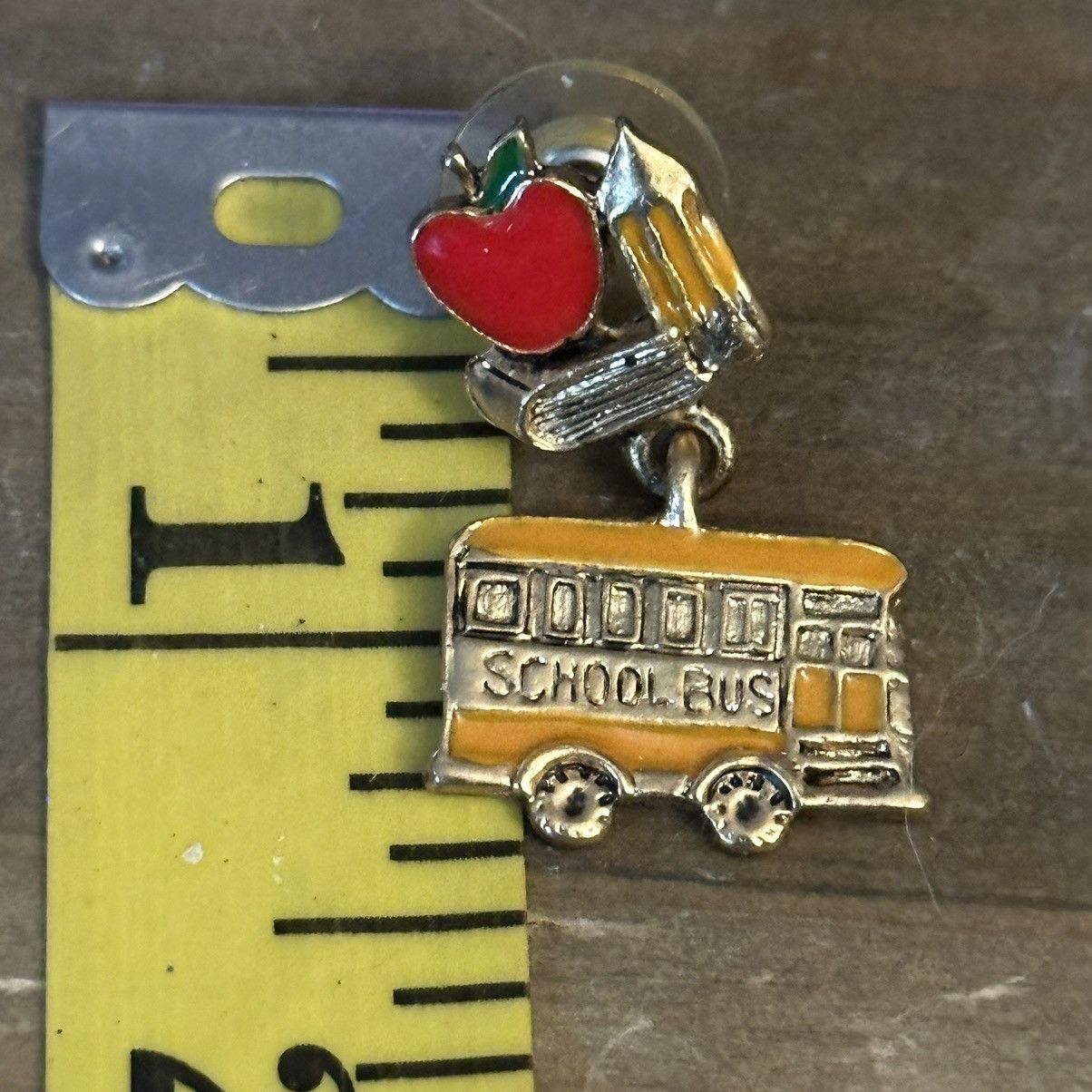 Vintage Vintage school bus dangle post earrings Size ONE SIZE - 5 Thumbnail