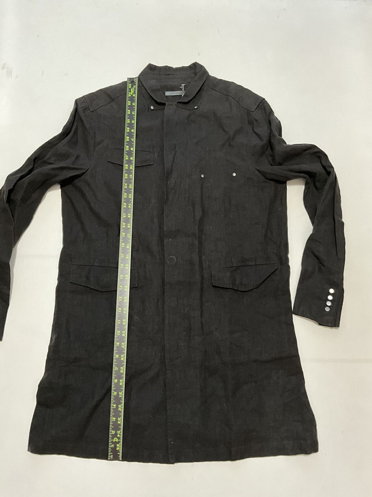 John Varvatos John varvatos collection linen coat Size US L / EU 52-54 / 3 - 3 Thumbnail