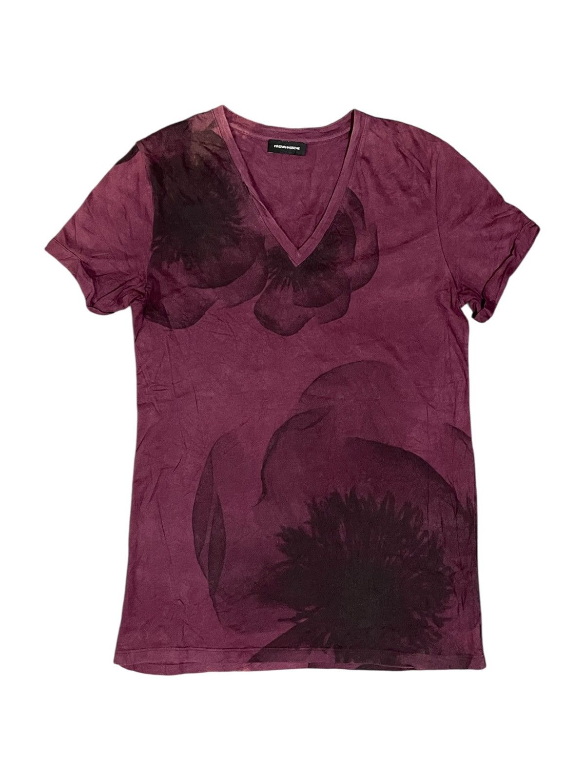 Kris Van Assche Floral Printed T Shirt