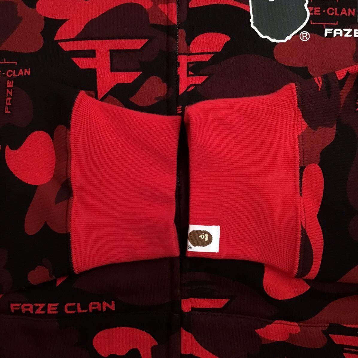 Bape 🔥2XL🔥 BAPE × FAZE CLAN full zip hoodie a bathing ape XXL Size US XXL / EU 58 / 5 - 7 Thumbnail