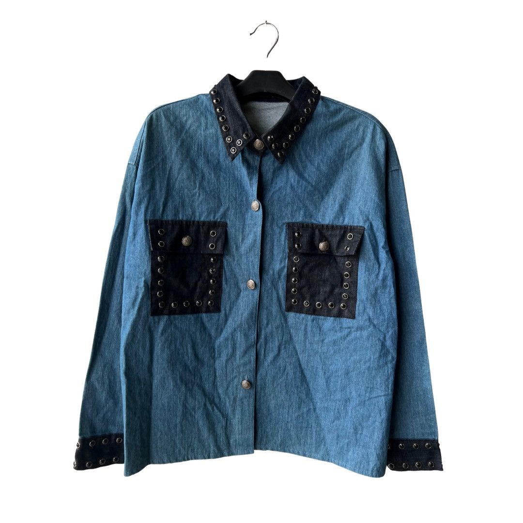 Studded Denim Shirt Bec