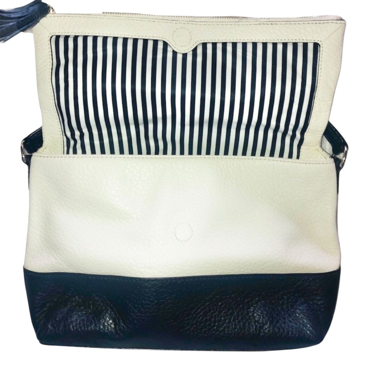 Kate Spade Kate Spade Maria white and black pebbled satchel bag Size ONE SIZE - 4 Thumbnail