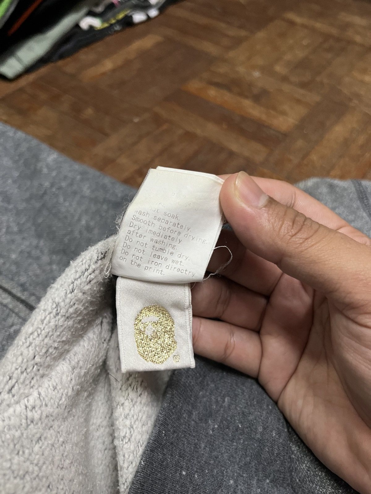 Bape OG Baby Milo Reverse Weave Full Zip Hoodie Size US M / EU 48-50 / 2 - 10 Thumbnail