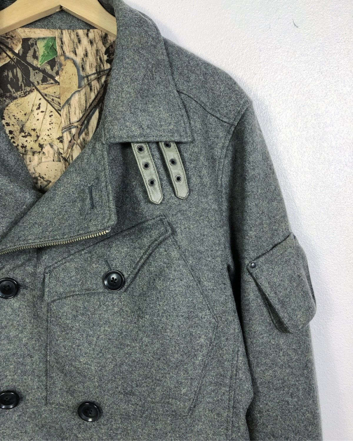 Tete Homme Rare Tete Homme Issey Miyake Wool Jacket Size US M / EU 48-50 / 2 - 4 Thumbnail