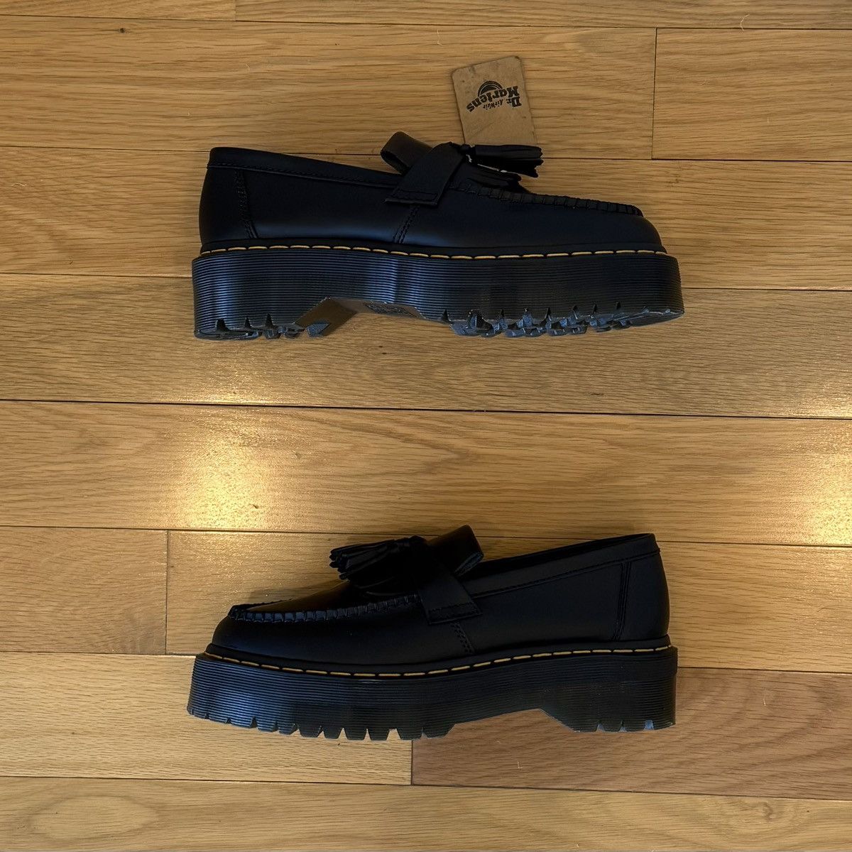 Dr. Martens Dr. Martens Adrian Quad Smooth Leather Tassel Loafers US 9 Size US 9 / EU 42 - 3 Thumbnail