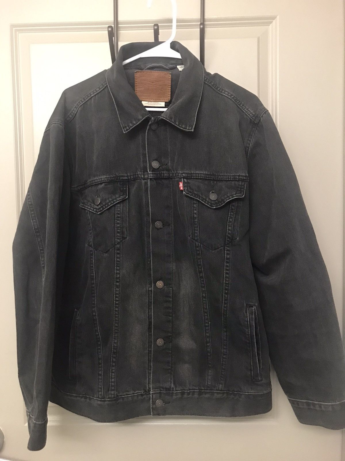 Levi's Vintage Clothing Levi's Strauss Black Denim Vintage Fit Jacket Men's Size US XXL / EU 58 / 5 - 1 Thumbnail