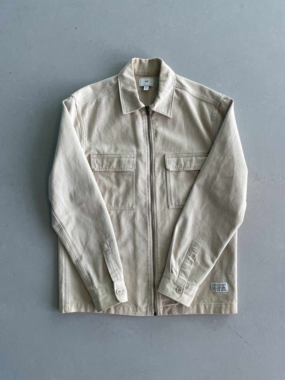 H&M Light beige jacket Size US S / EU 44-46 / 1 - 1 Thumbnail