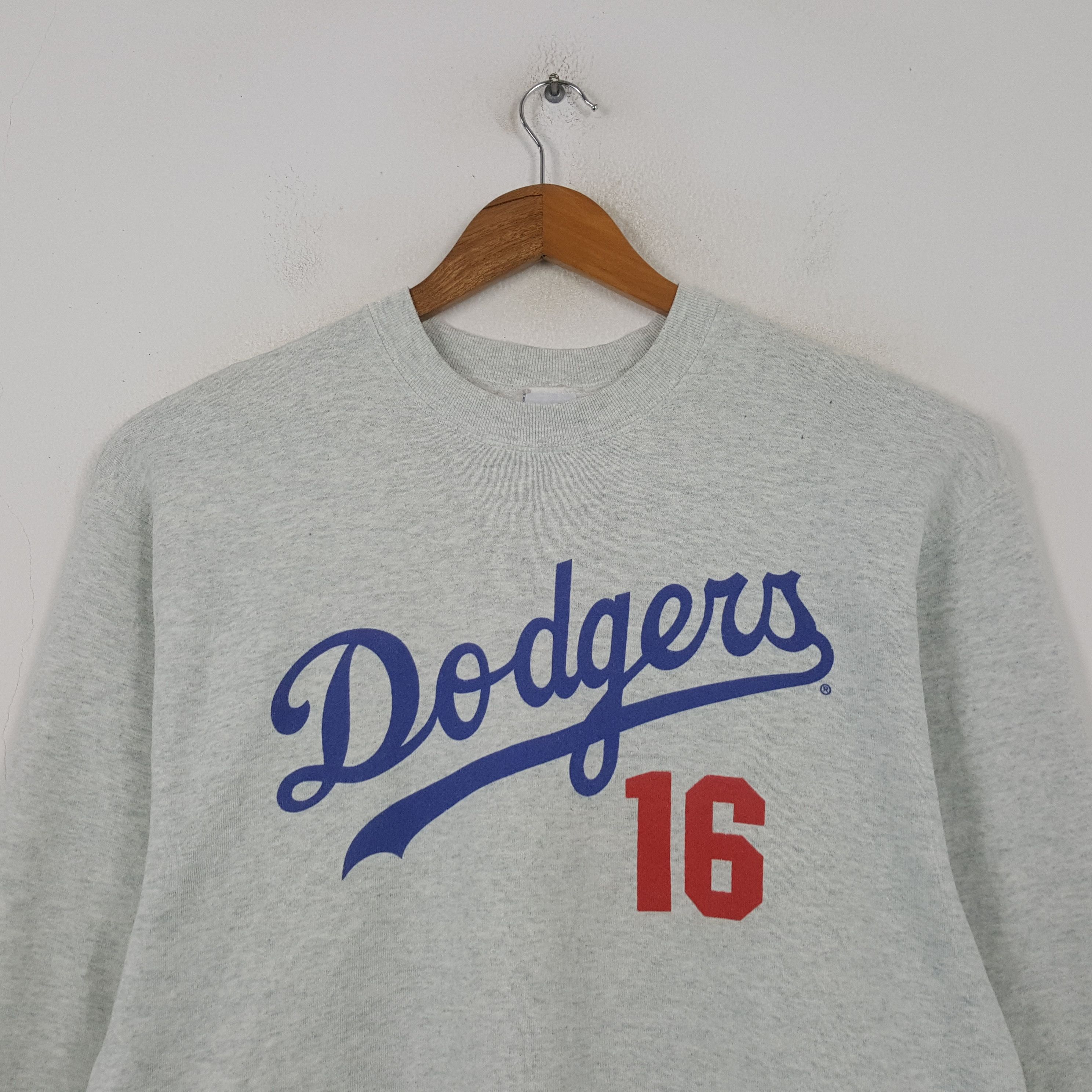 MLB Vintage Dodgers 16 MLB Baseball Team Sweatshirt RR22 Size US L / EU 52-54 / 3 - 2 Thumbnail
