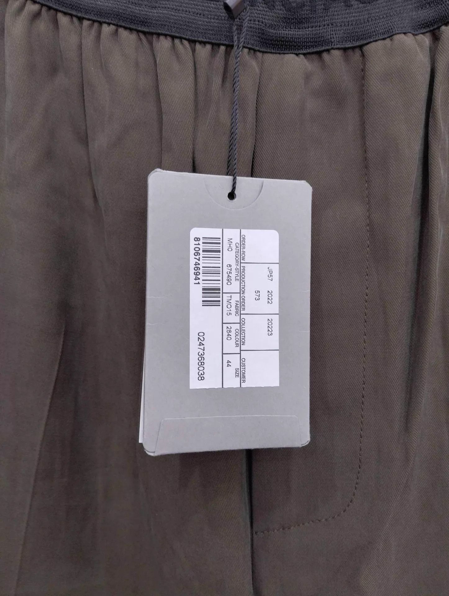 Balenciaga Balenciaga Logo Waist Wide Leg Pants 44 Size 30" / US 8 / IT 44 - 6 Thumbnail