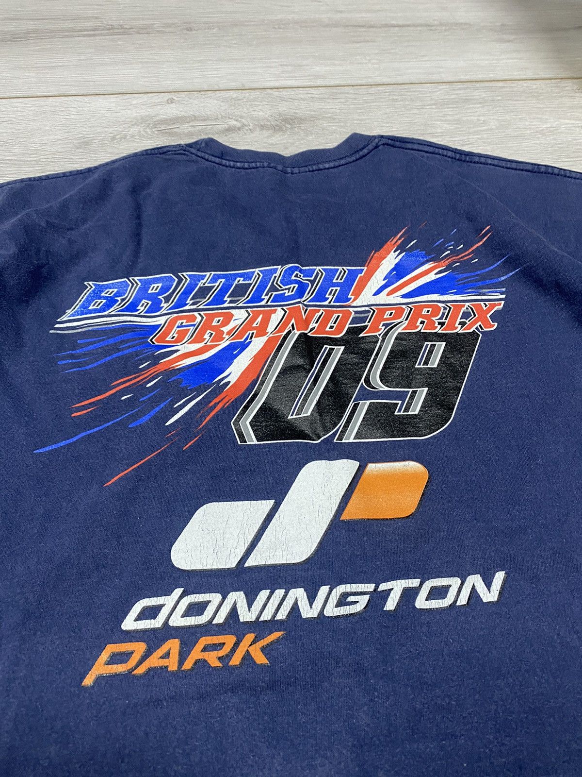 Vintage British Grant Prix vintage graphic t-shirt Size US XL / EU 56 / 4 - 7 Thumbnail