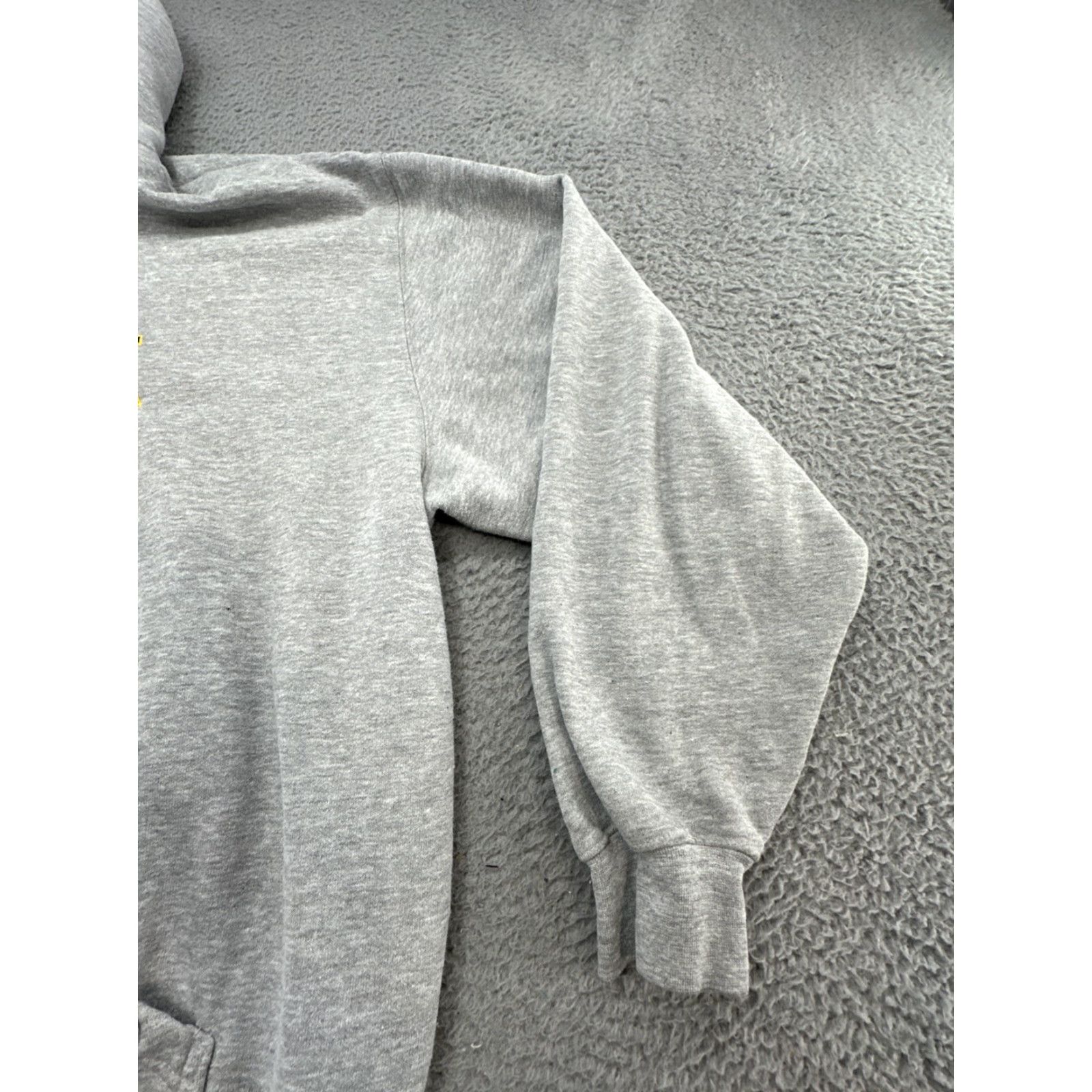 Nike VINTAGE Nike Mens XL Travis Scott Center Swoosh Michigan Tech Basketball Hoodie Gray Size US XL / EU 56 / 4 - 5 Thumbnail