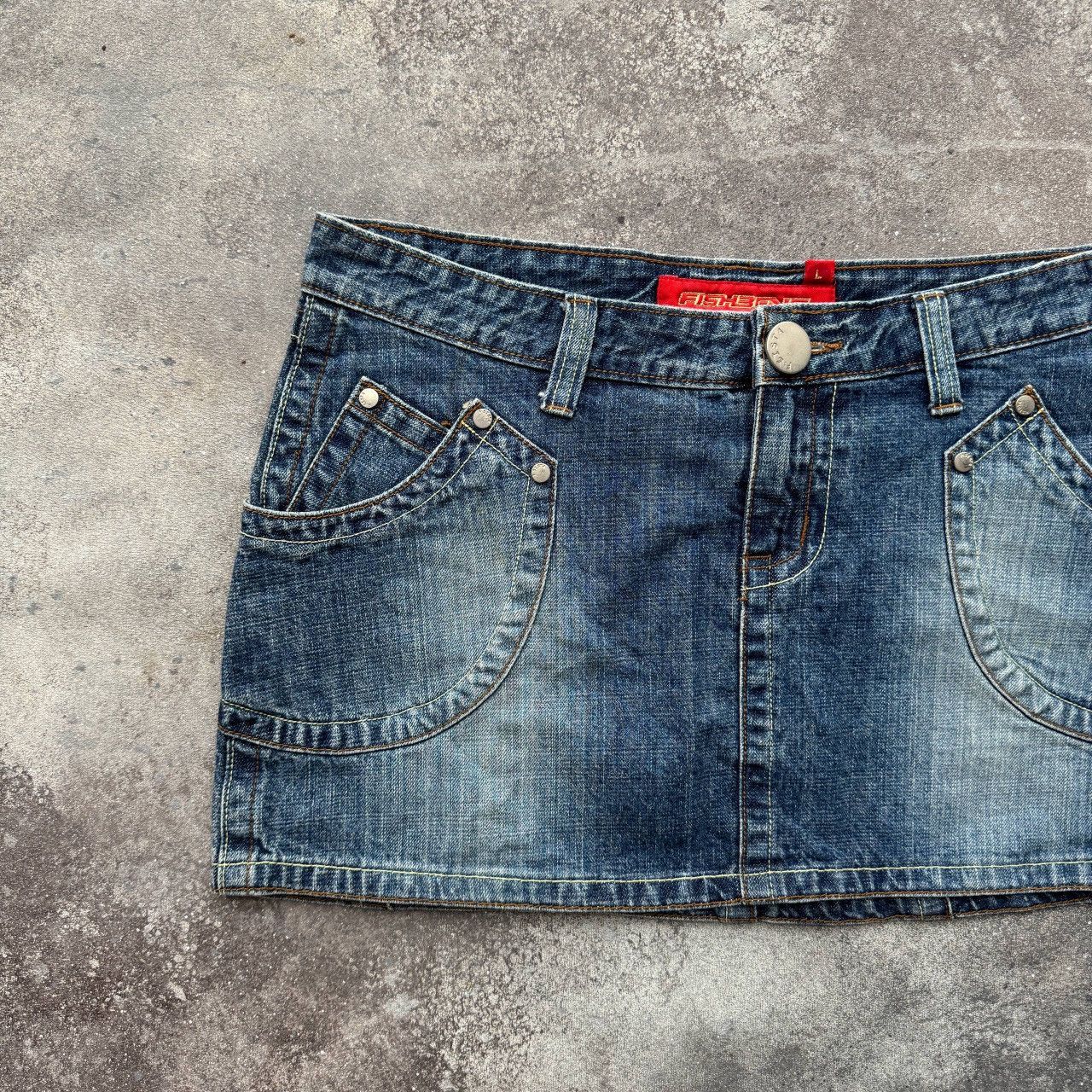 Hysteric Glamour Fishbone Y2K Vintage Glamour Low Rise Mini Skirt Size 30" / US 8 / IT 44 - 4 Thumbnail