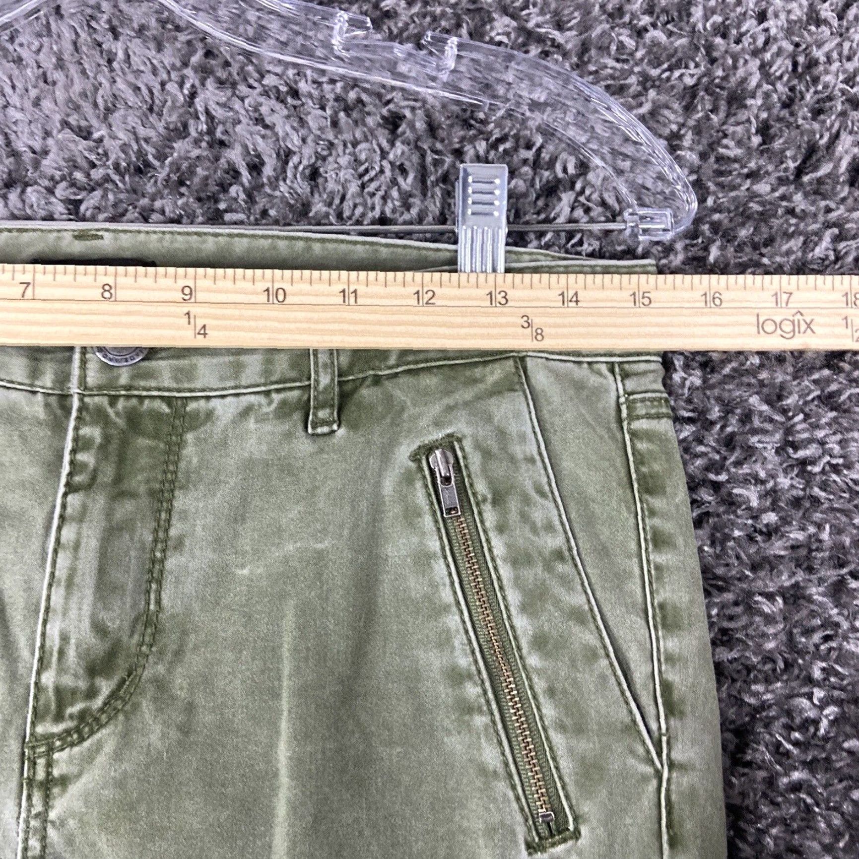 Loft VINTAGE Loft Green Skinny Pants Women's Size 4 Ankle Cropped for Women Size 27" / US 4 / IT 40 - 7 Thumbnail