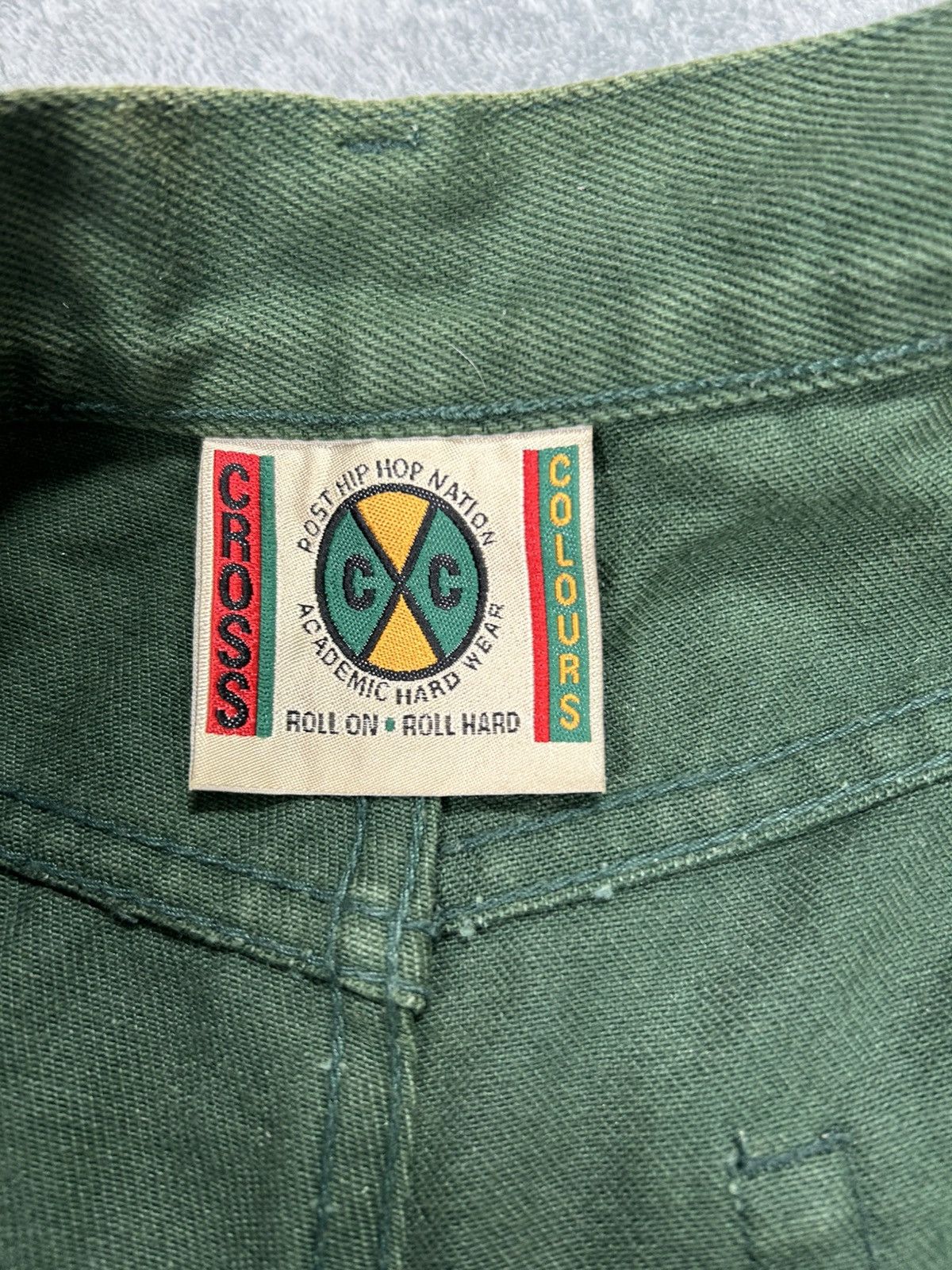 Cross Colours Vintage 90’s Cross Colours Baggy Pants. S0180 Size US 30 / EU 46 - 7 Thumbnail