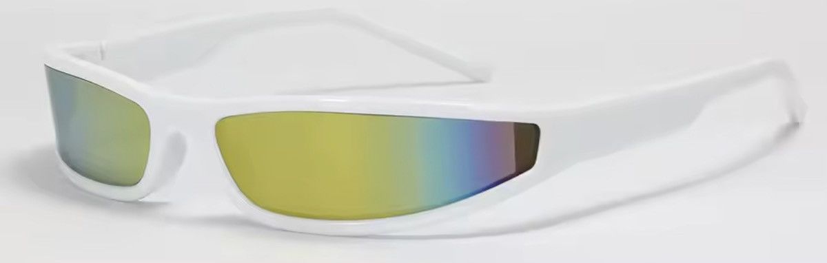 Electric Visual Narrow Rectangle Y2K Sunglasses Size ONE SIZE - 7 Thumbnail