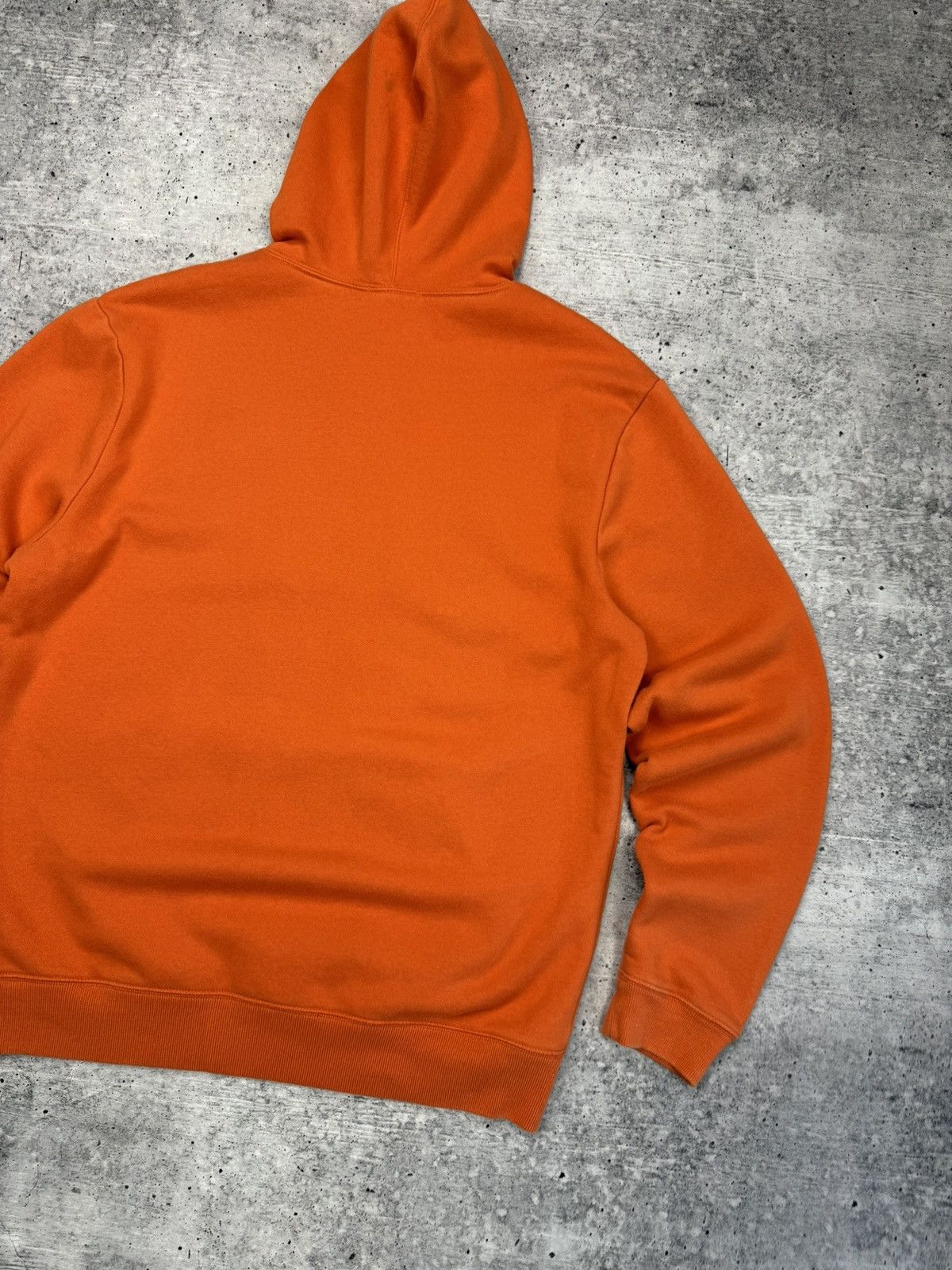 Gap × Vintage Vintage Gap Orange Hot Big Logo Y2K Style Hoodie Sweatshirt Size US L / EU 52-54 / 3 - 14 Thumbnail