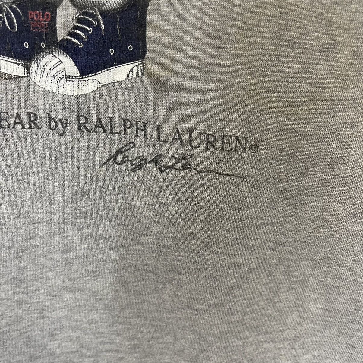 Polo Ralph Lauren Vintage 90s Ralph Lauren Polo Bear Big Logo Tee Size US L / EU 52-54 / 3 - 7 Thumbnail