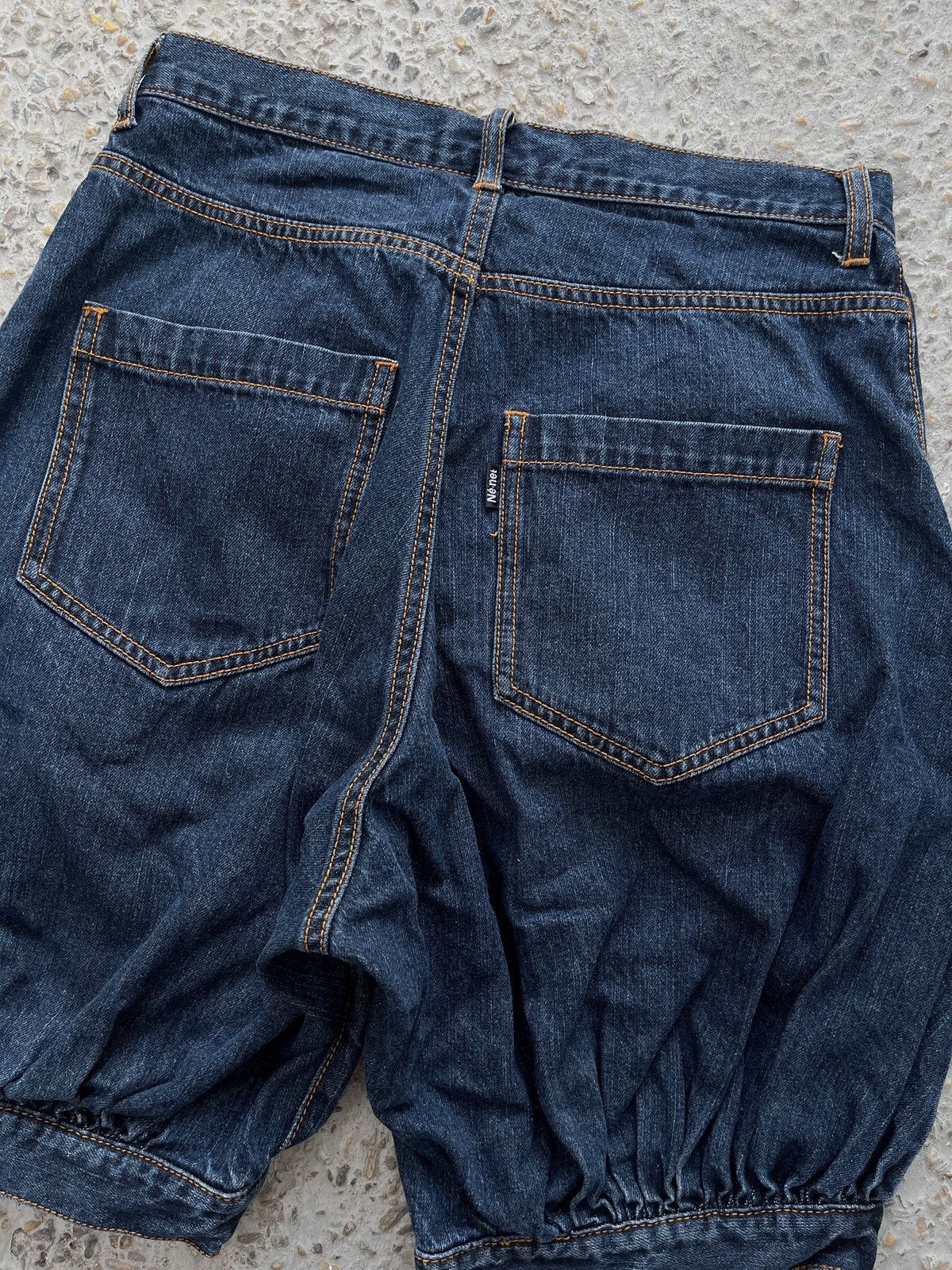 Ne-Net Sarouel Pants Denim Shorts Size US 28 / EU 44 - 5 Thumbnail