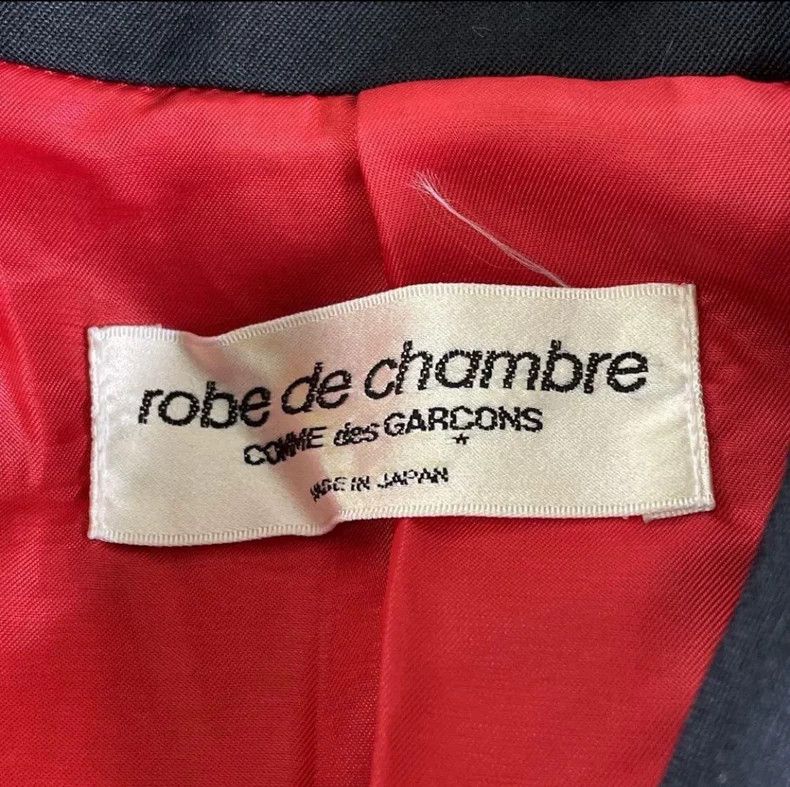 Comme des Garcons Comme des Garcons Retro gold ingot collar wool suit jacket Size M / US 6-8 / IT 42-44 - 8 Thumbnail